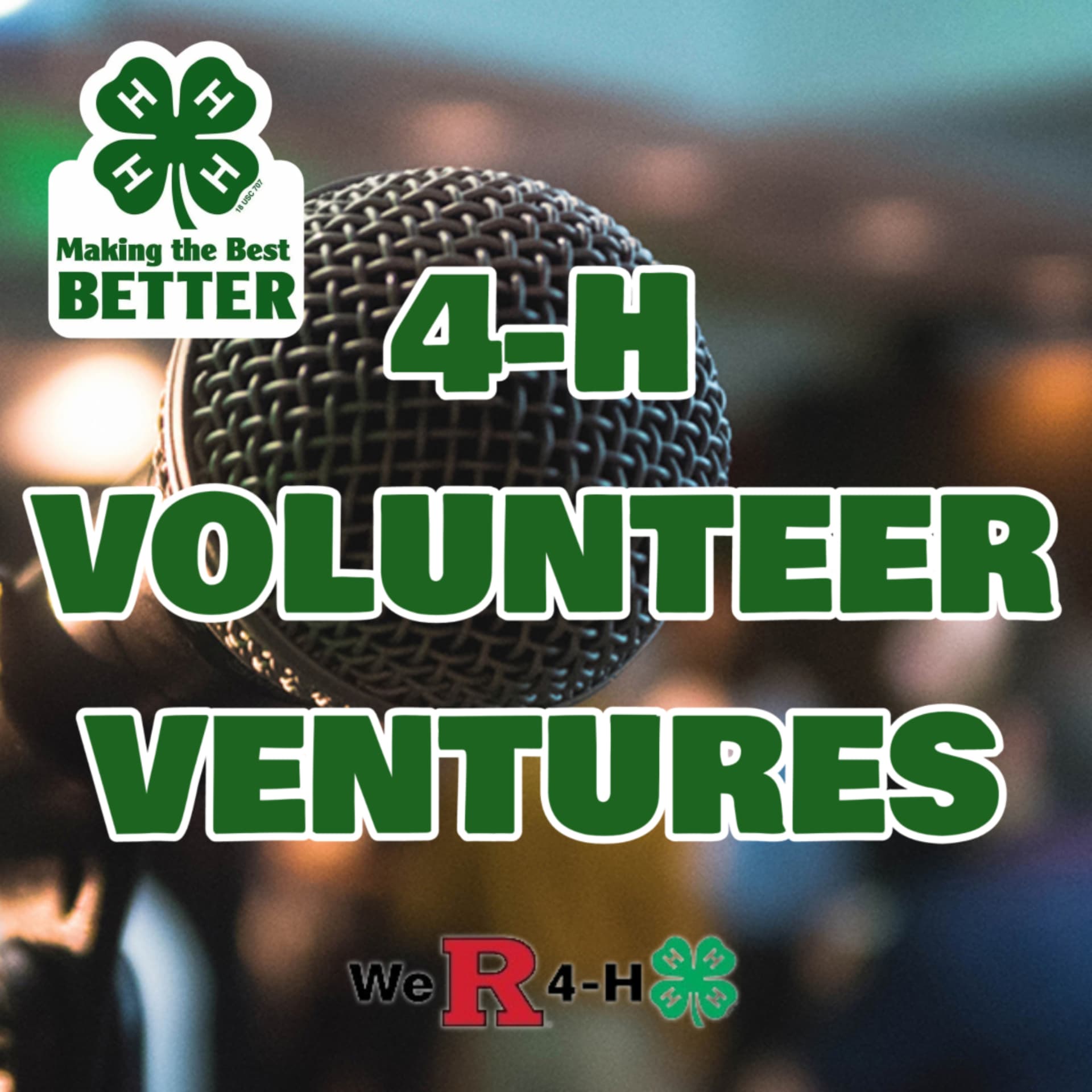 4-H Volunteer Ventures - Podcasts