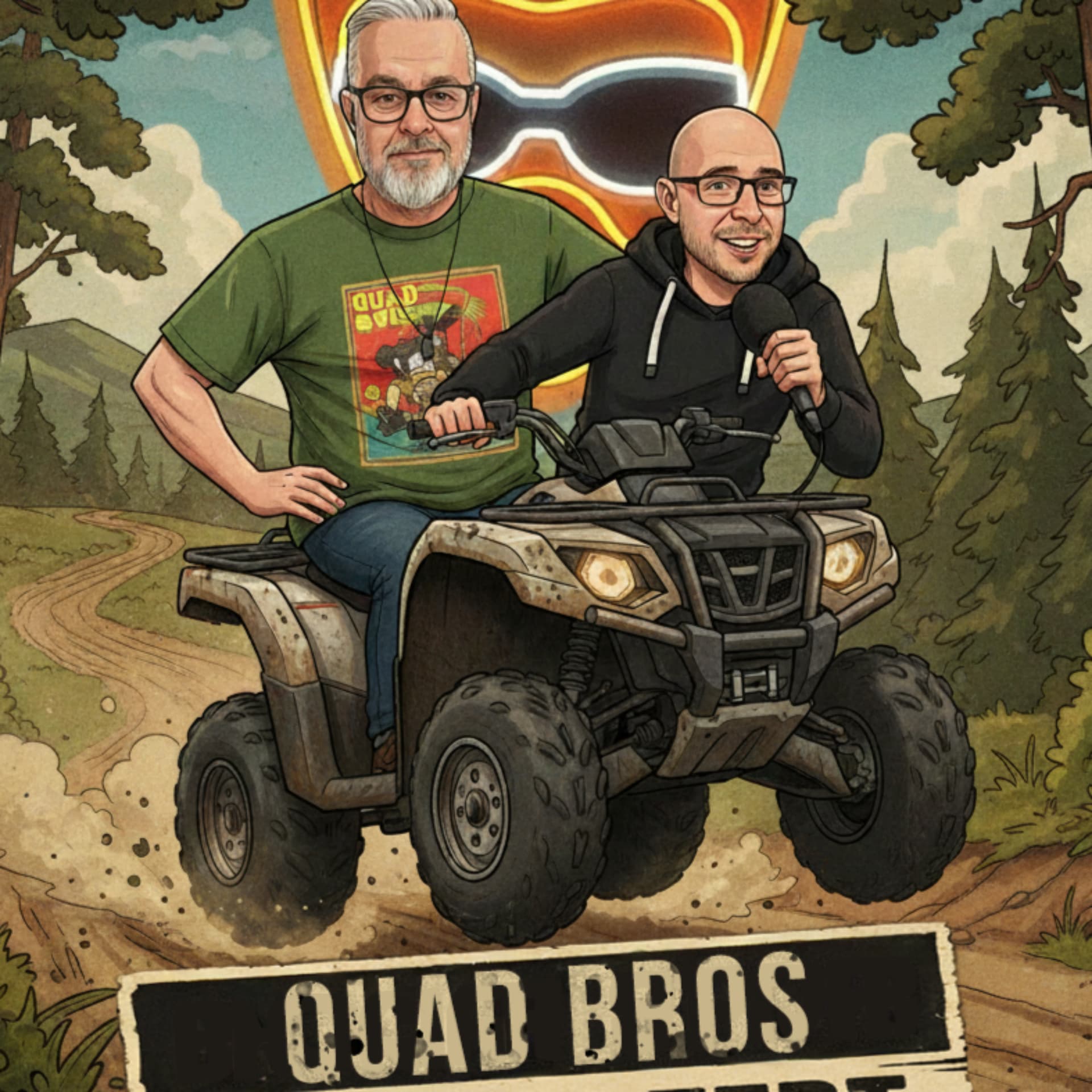 Quad Bros Ungefiltert der Podcast für Quad, ATV, UTV und SSV Freunde - Podcasts
