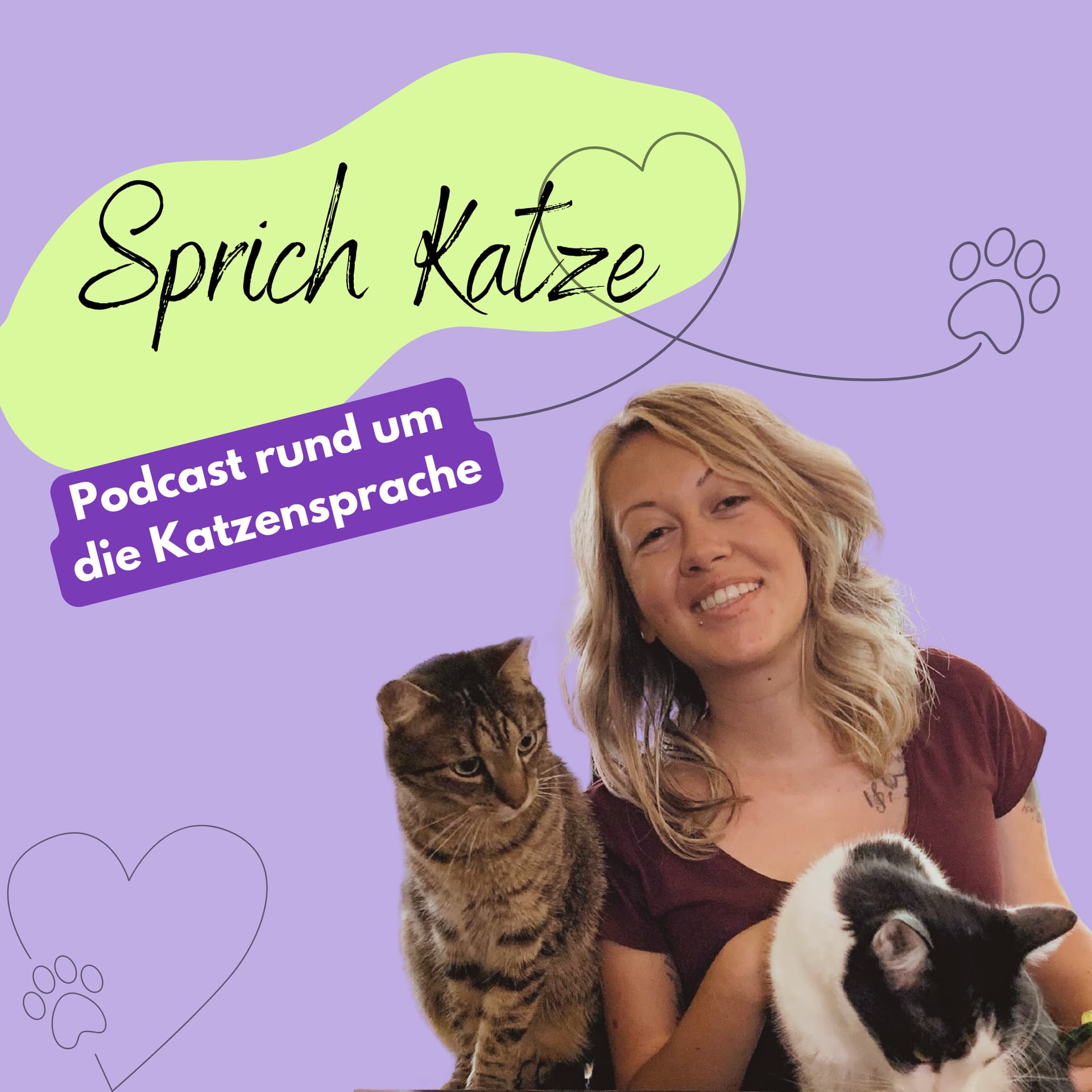 Sprich Katze - Podcast rund um die Katzensprache - Podcasts