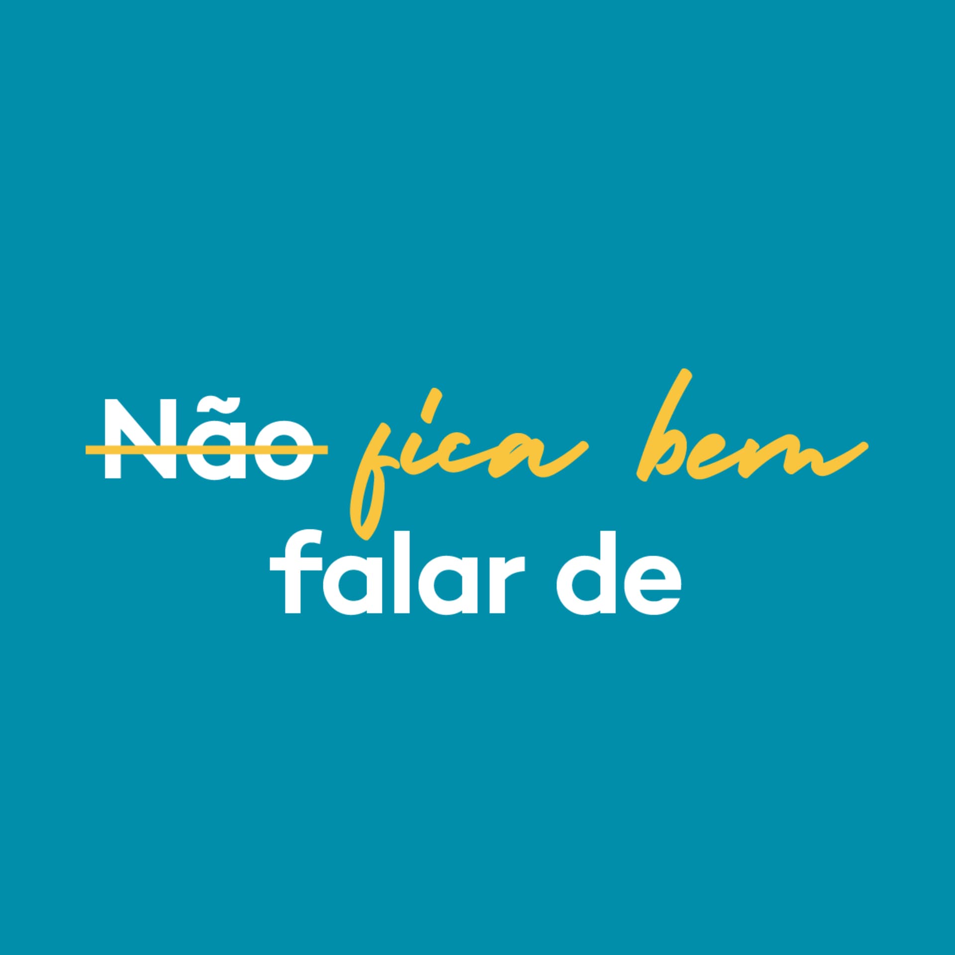 ̶N̶ã̶o̶ fica bem falar de... - Podcasts