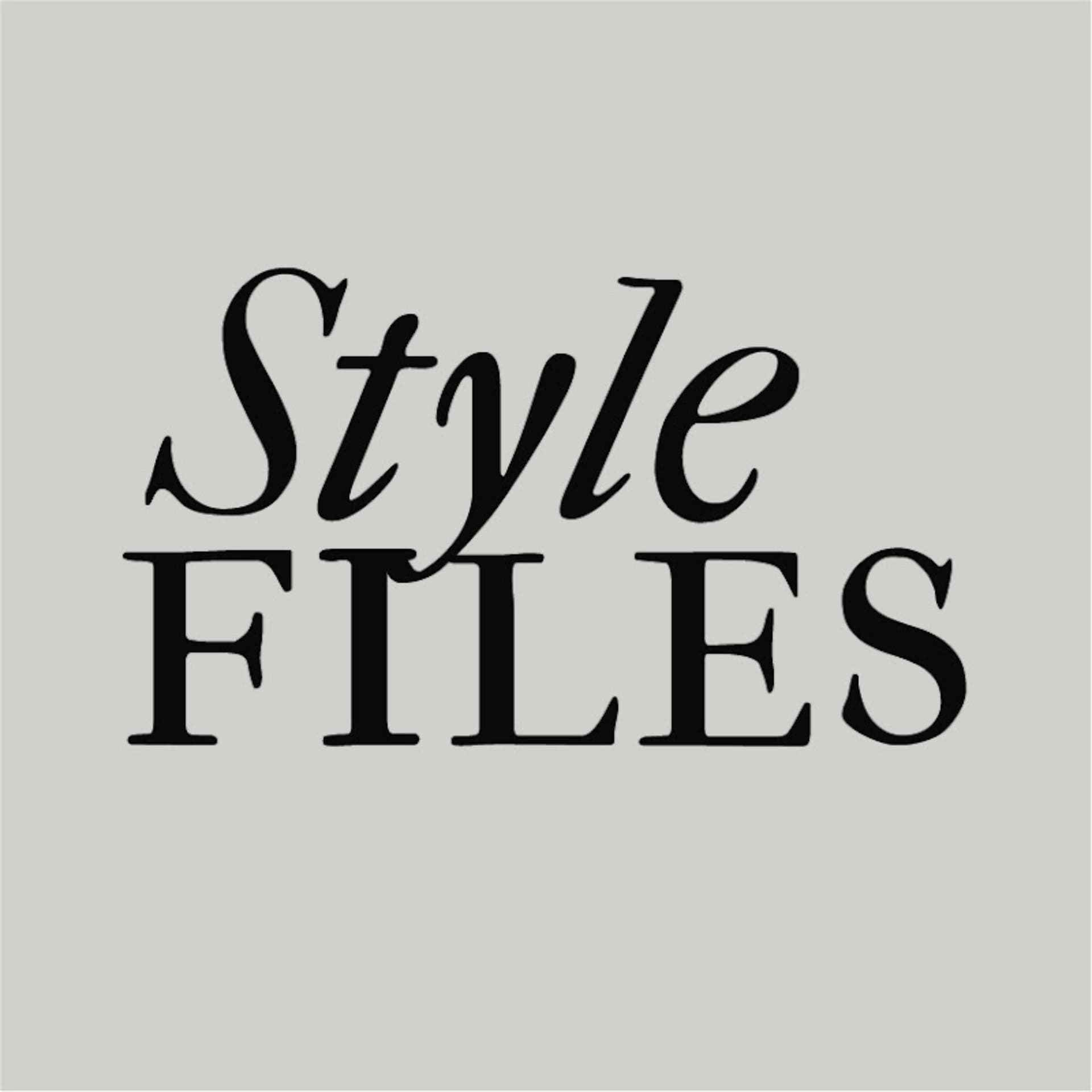 #StyleFiles - Podcasts