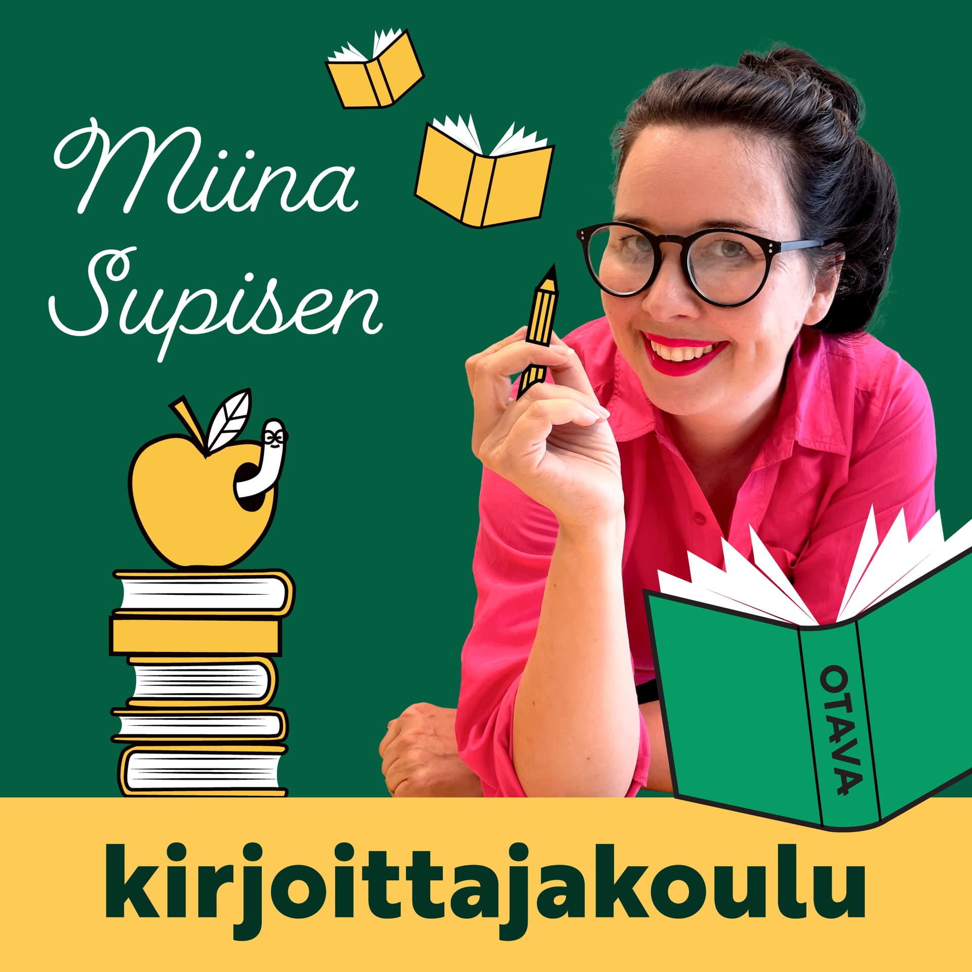 Miina Supisen kirjoittajakoulu - Podcasts