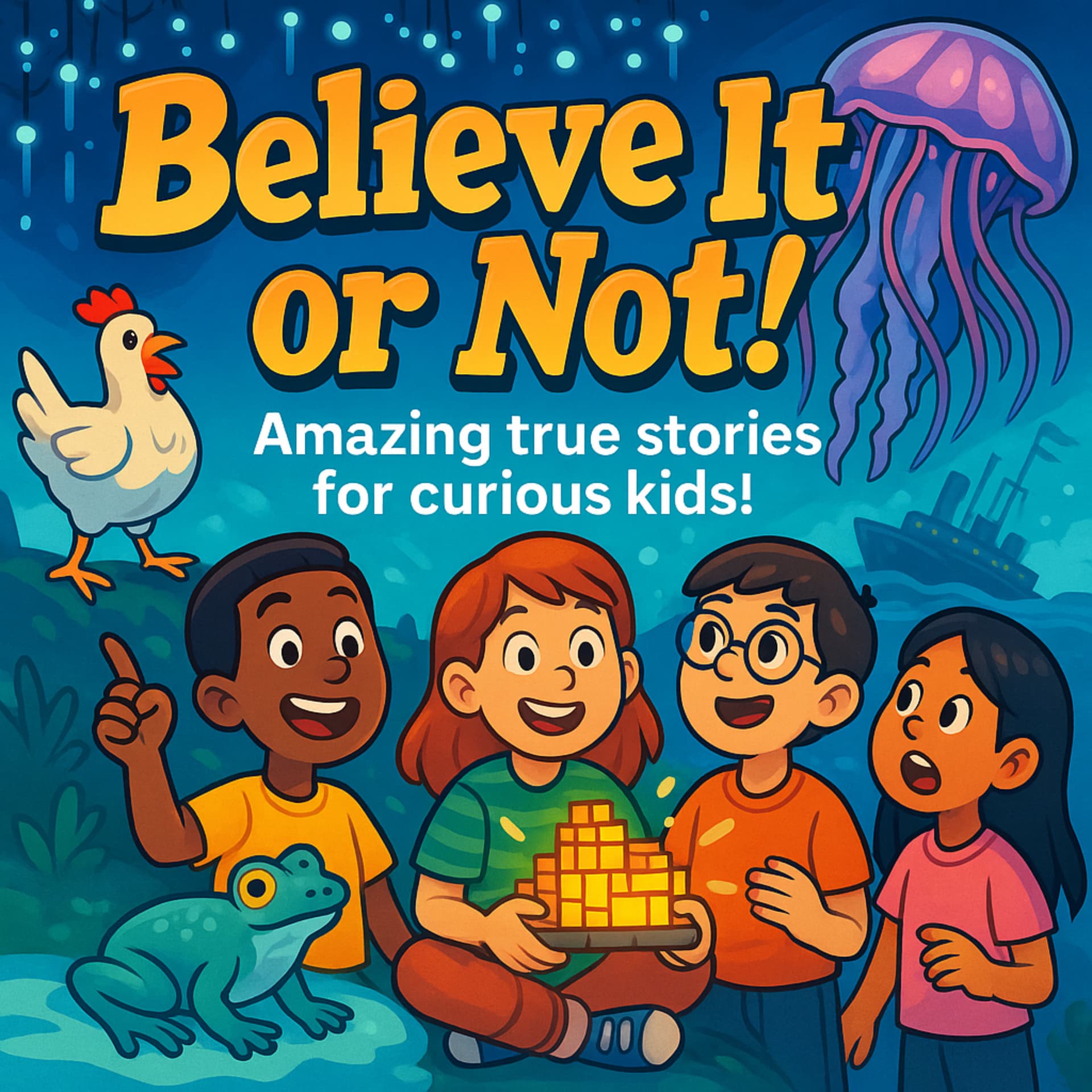 Believe It or Not! — Amazing True Stories for Curious Kids - Podcasts