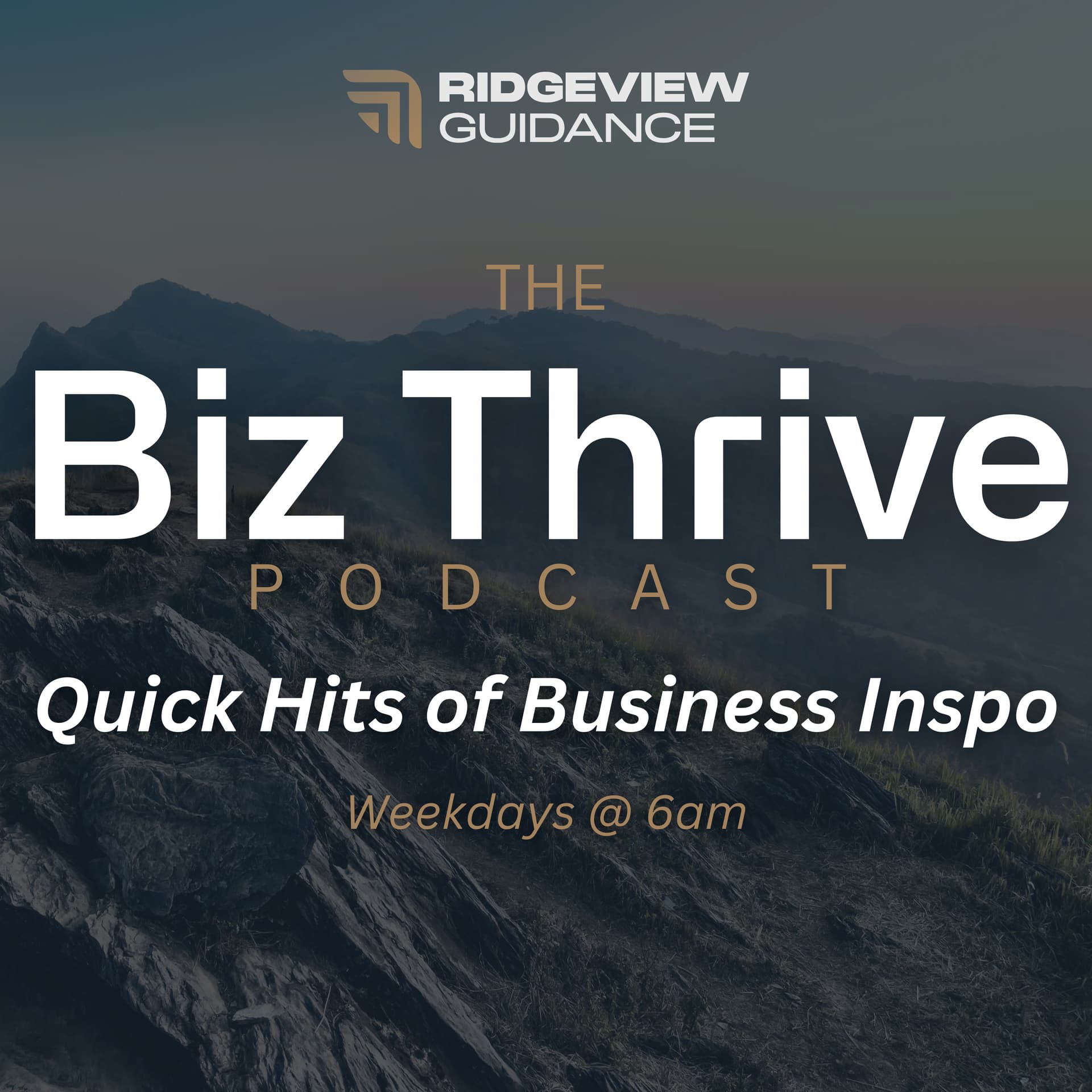 Biz Thrive: Quick Hits of Business Inspo - Podcasts