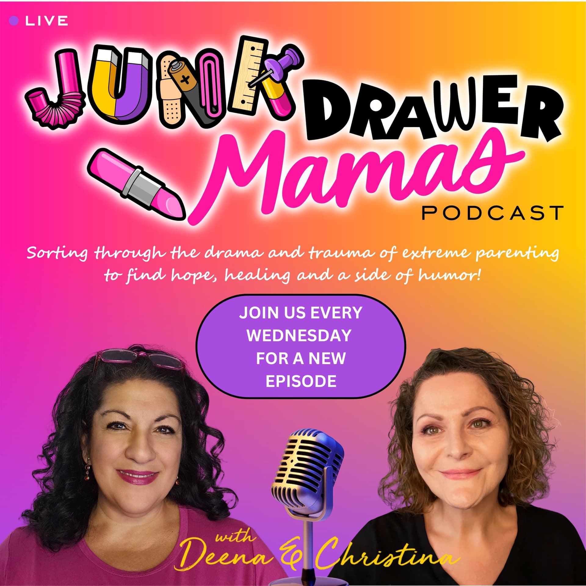 Junk Drawer Mamas: Sorting the Drama and Trauma of Extreme Parenting to Find Hope, Healing and Humor - Podcasts