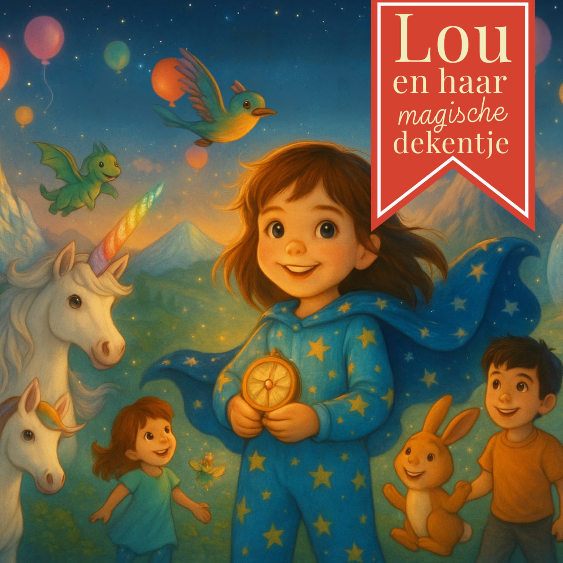 Luisterverhaal | Lou en Haar Magische Dekentje | Kinderpodcast - Podcasts