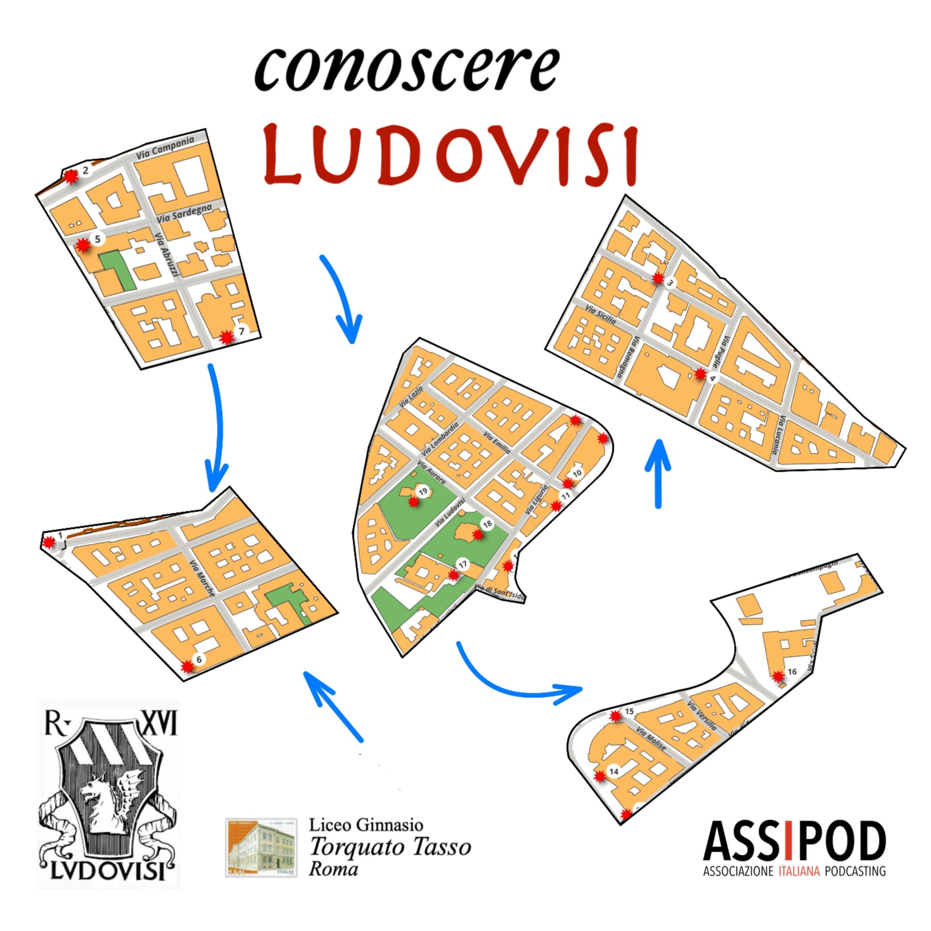 conoscere Ludovisi - Podcasts