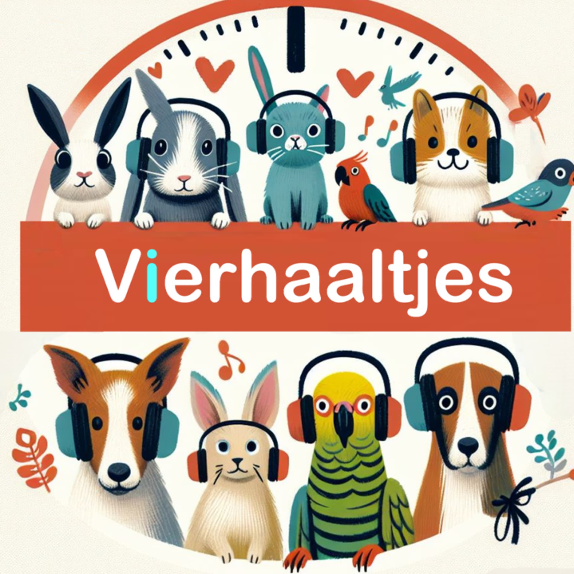 Vierhaaltjes - luisterverhalen voor kinderen - Podcasts