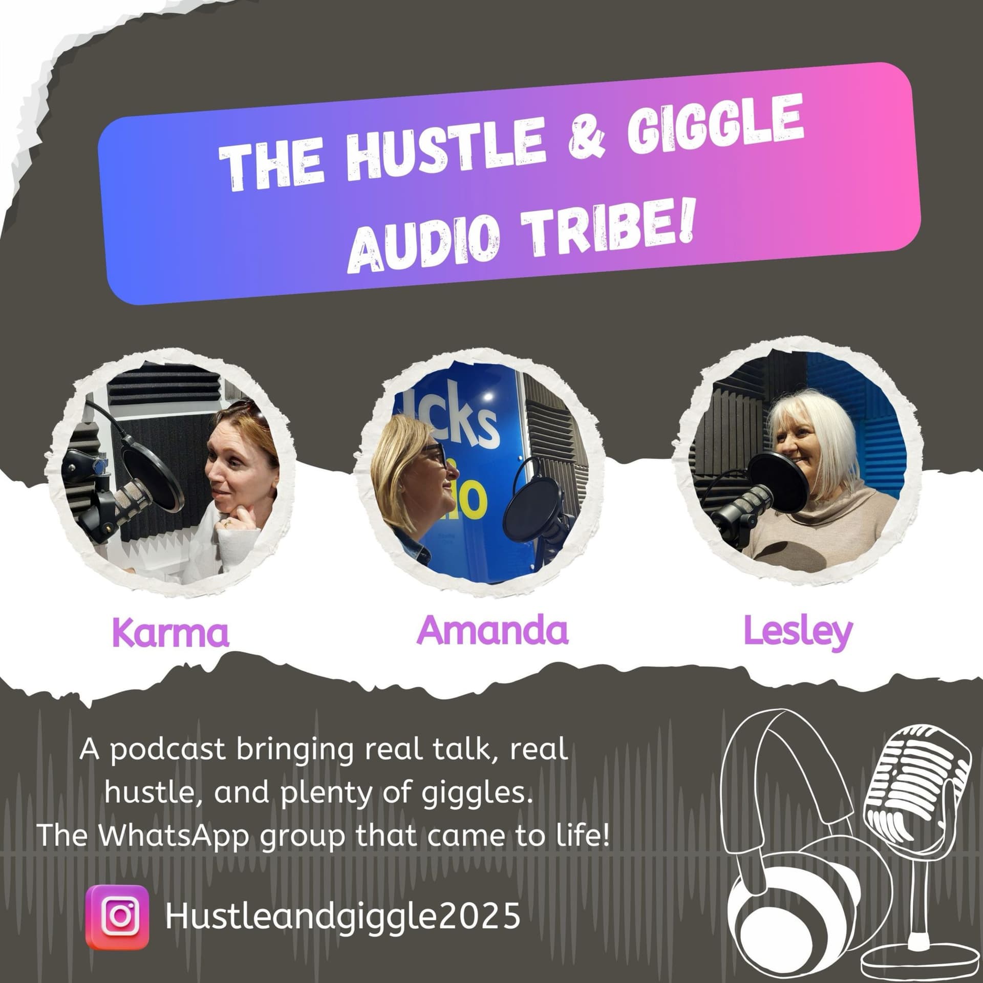 Hustle and Giggle - Podcasts