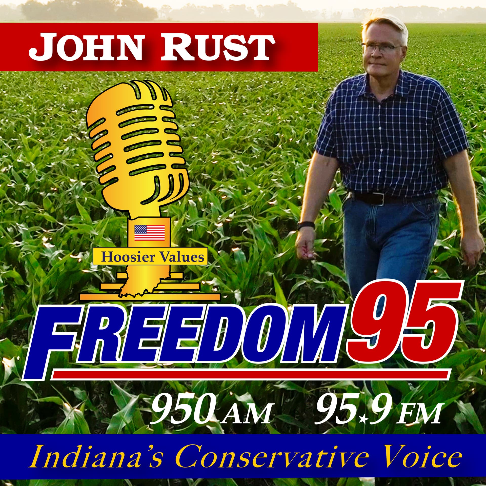 The John Rust Show on FREEDOM 95 - Podcasts