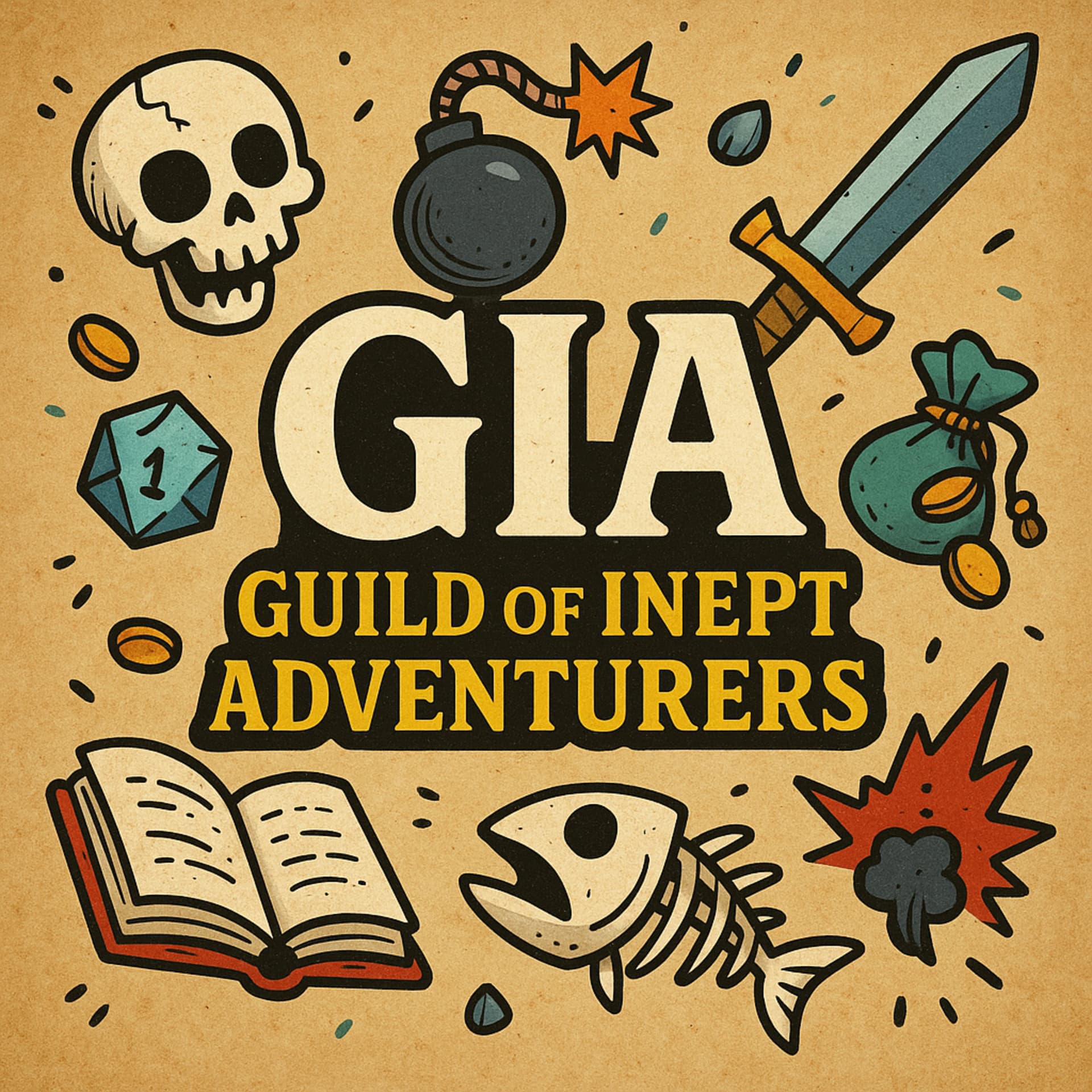 G.I.A. Guild of Inept Adventurers - Podcasts