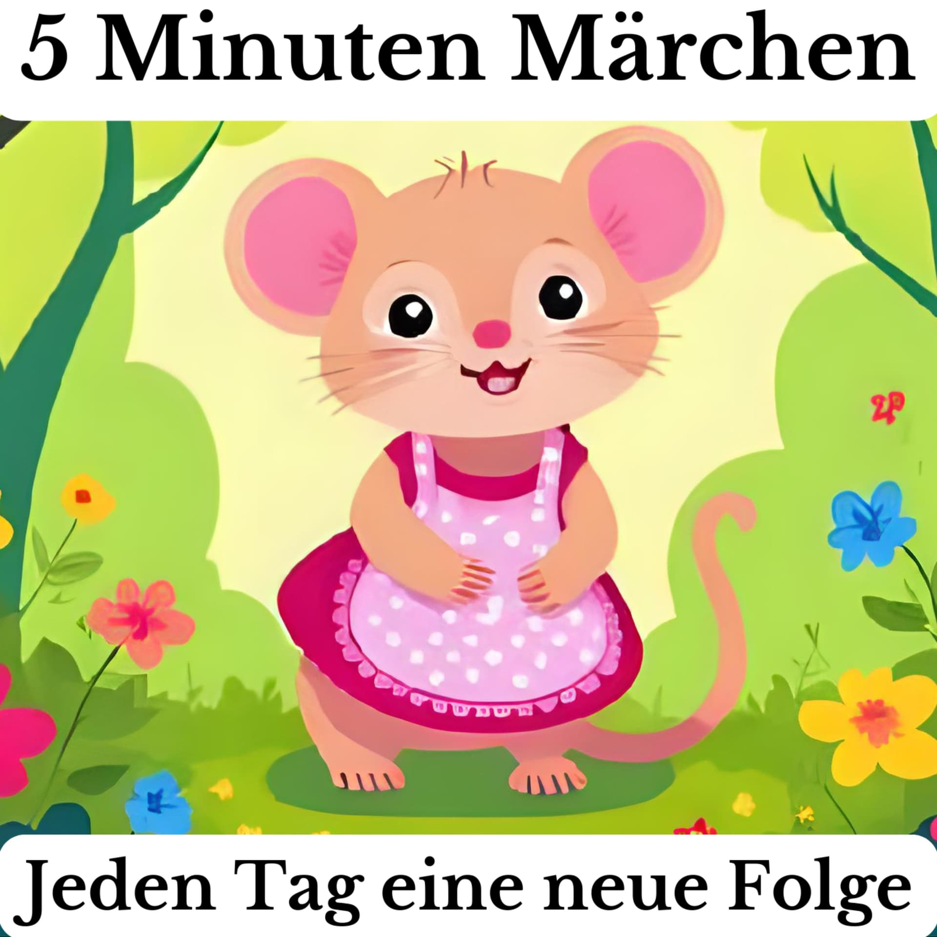 5 Minuten Märchen - Josephine die kleine Maus - kurze Hörspiele für kleine Abenteurer - Podcasts