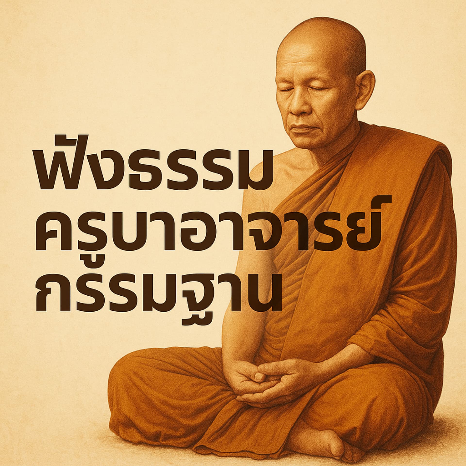 ฟังธรรมครูบาอาจารย์กรรมฐาน - Podcasts