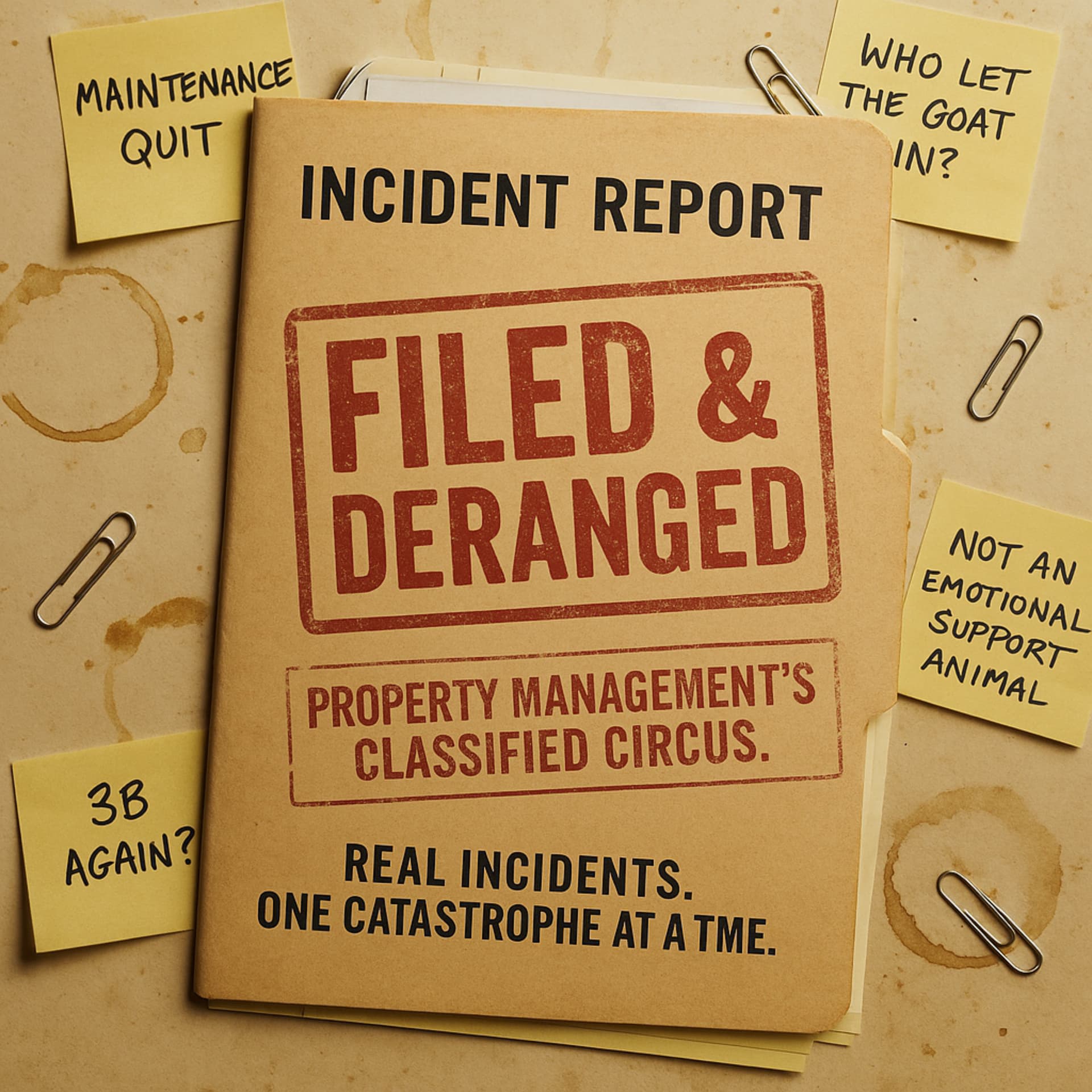 Filed & Deranged: Property Management’s Classified Circus! - Podcasts