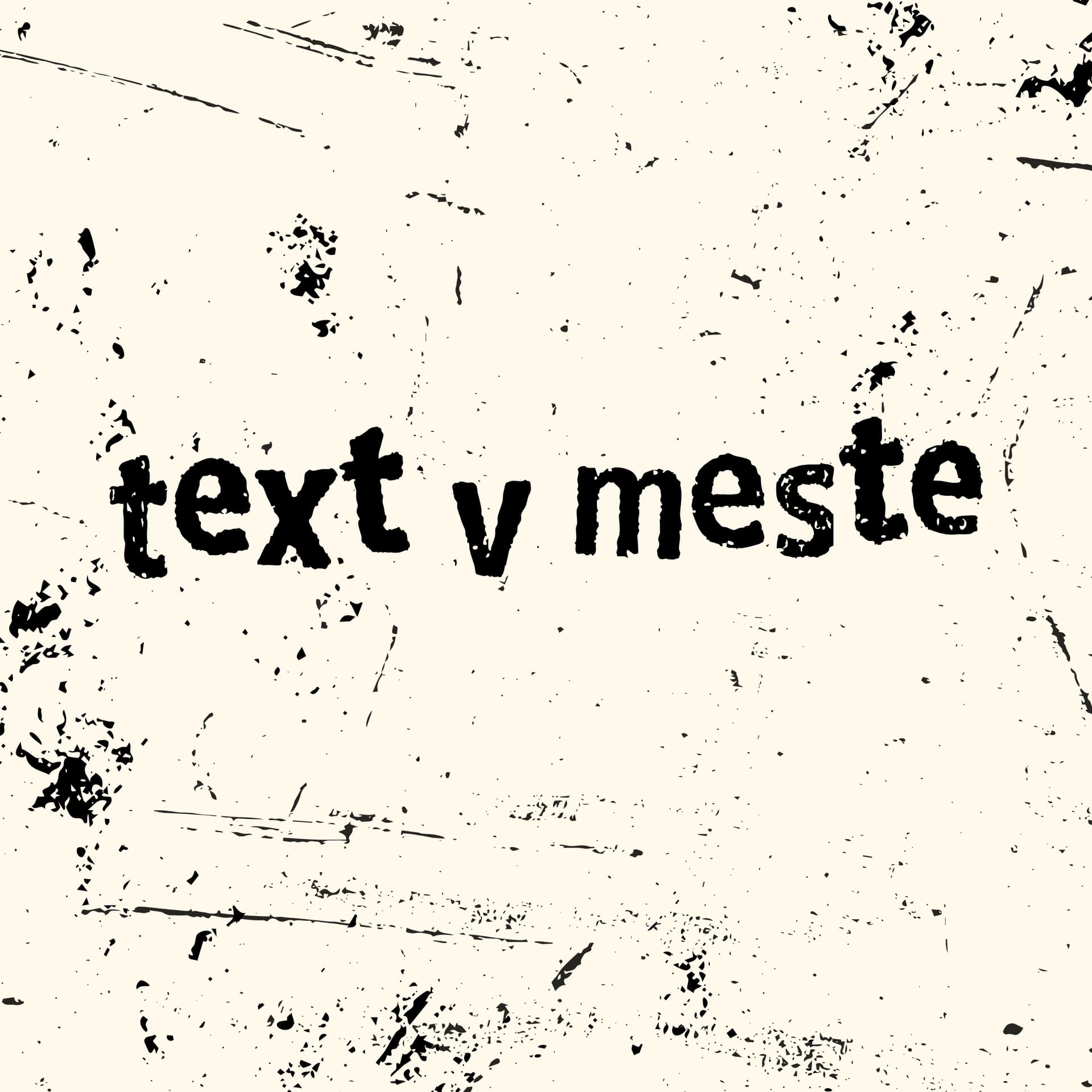 text v meste - Podcasts