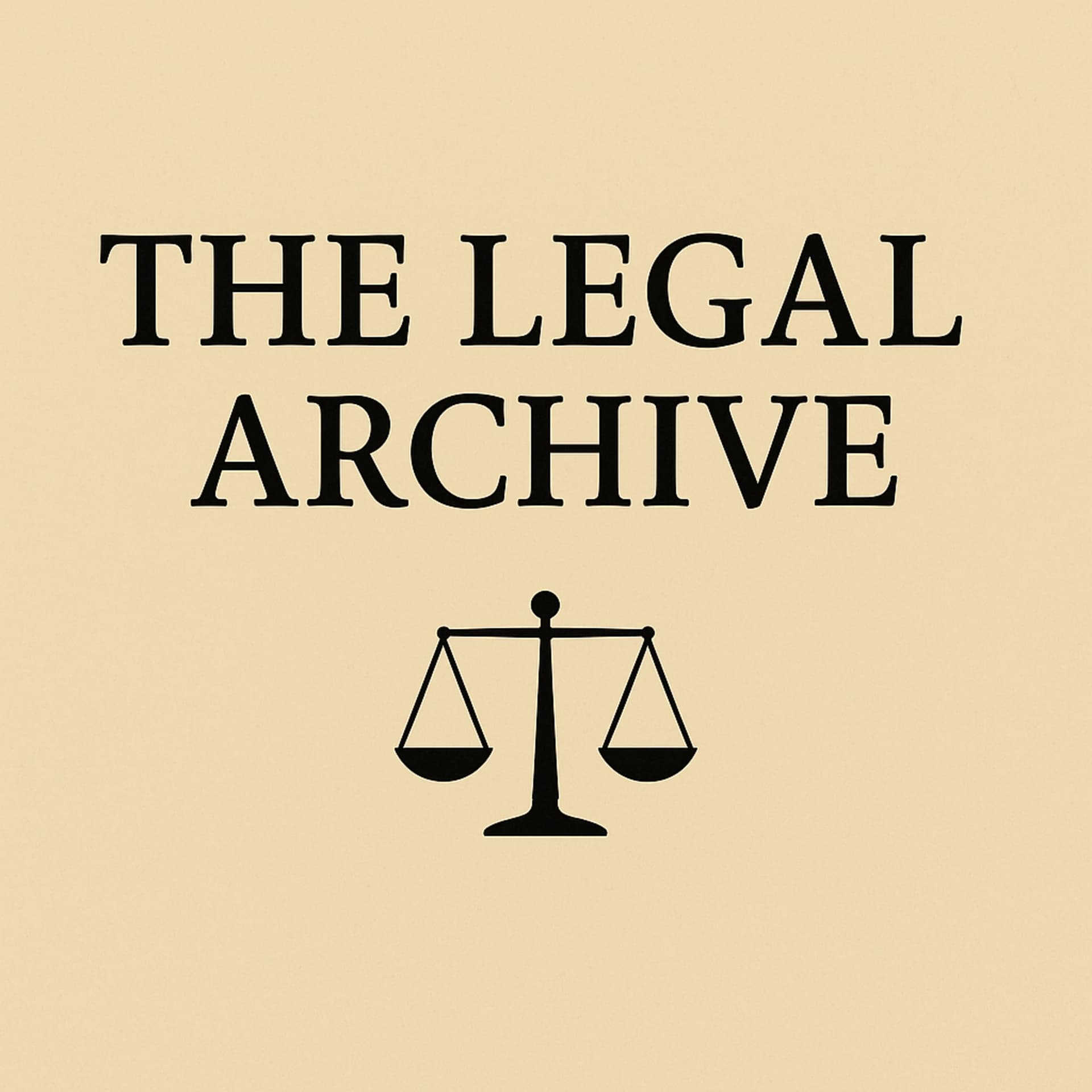 The Legal Archive - Podcasts