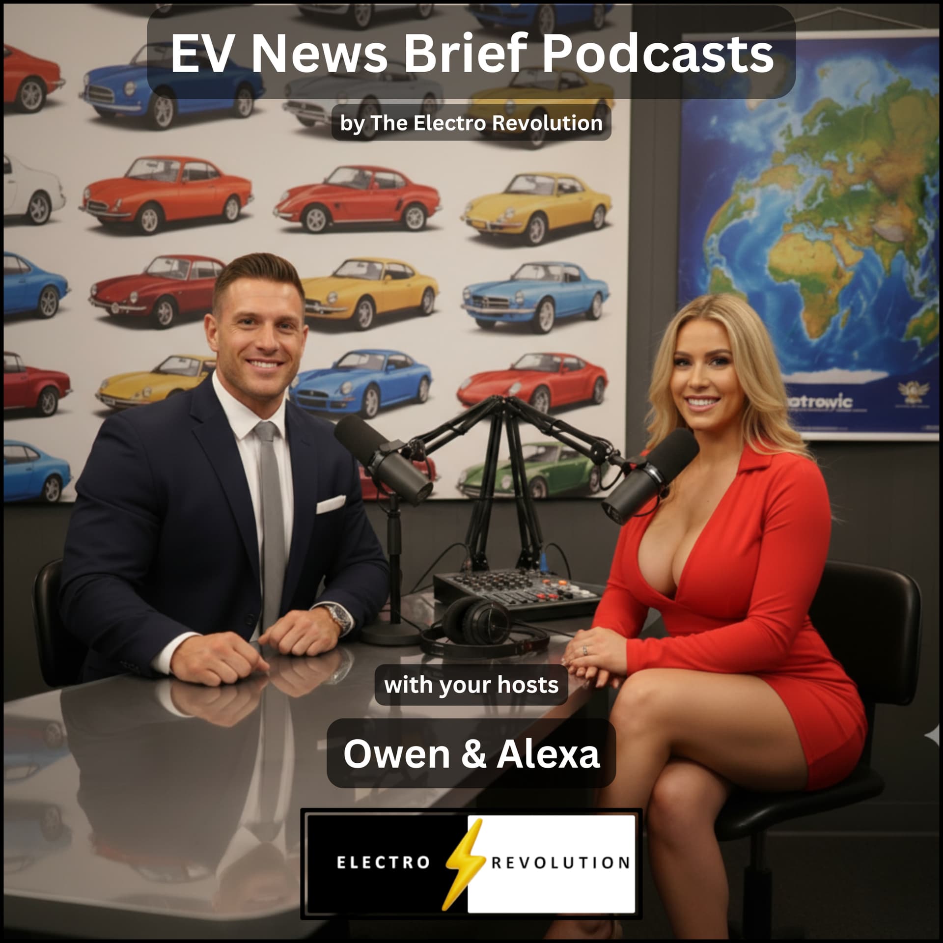 EV News Brief by The Electro Revolution — with your hosts — Eric and Samantha, Owen and Alexa - Podcasts