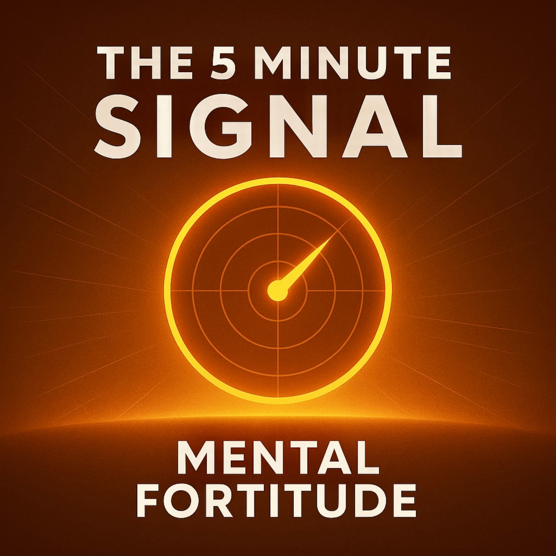 THE 5 MINUTE SIGNAL : MENTAL FORTITUDE - Podcasts