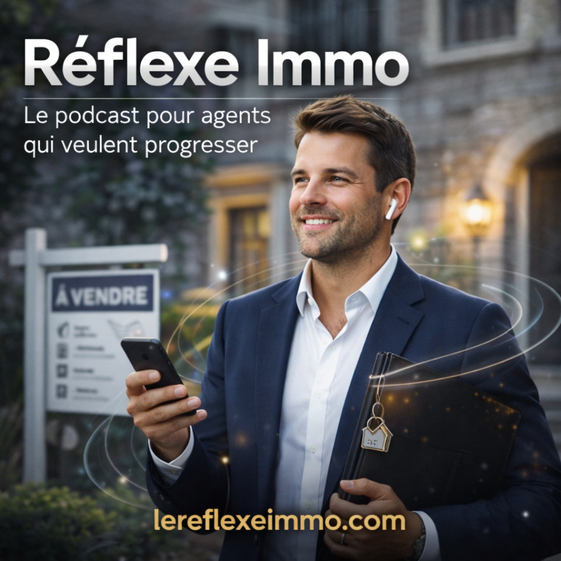 Réflexe Immo est le podcast dédié aux agents immobiliers qui veulent réellement progresser, pour eux - Podcasts