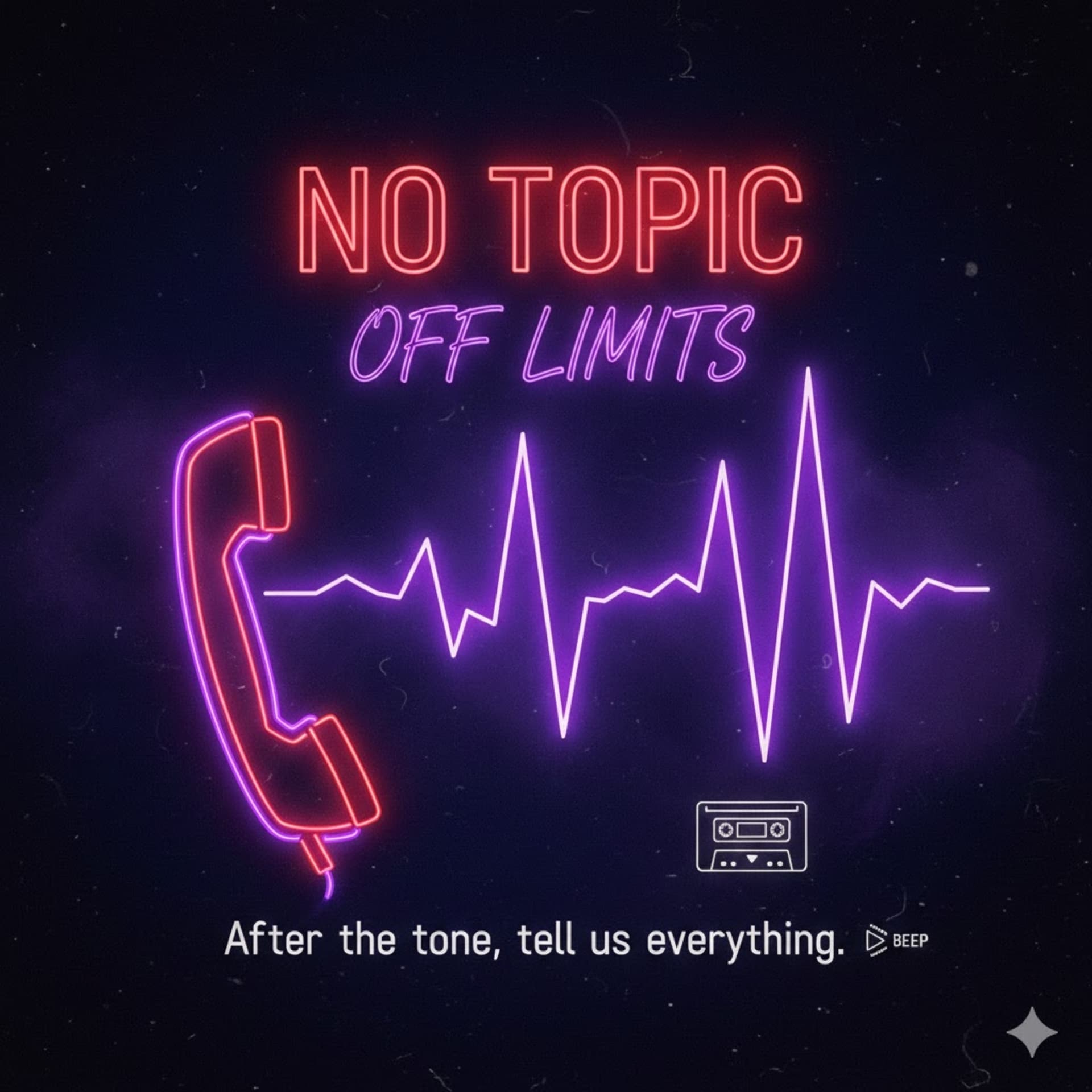 No Topic Off Limits - Podcasts