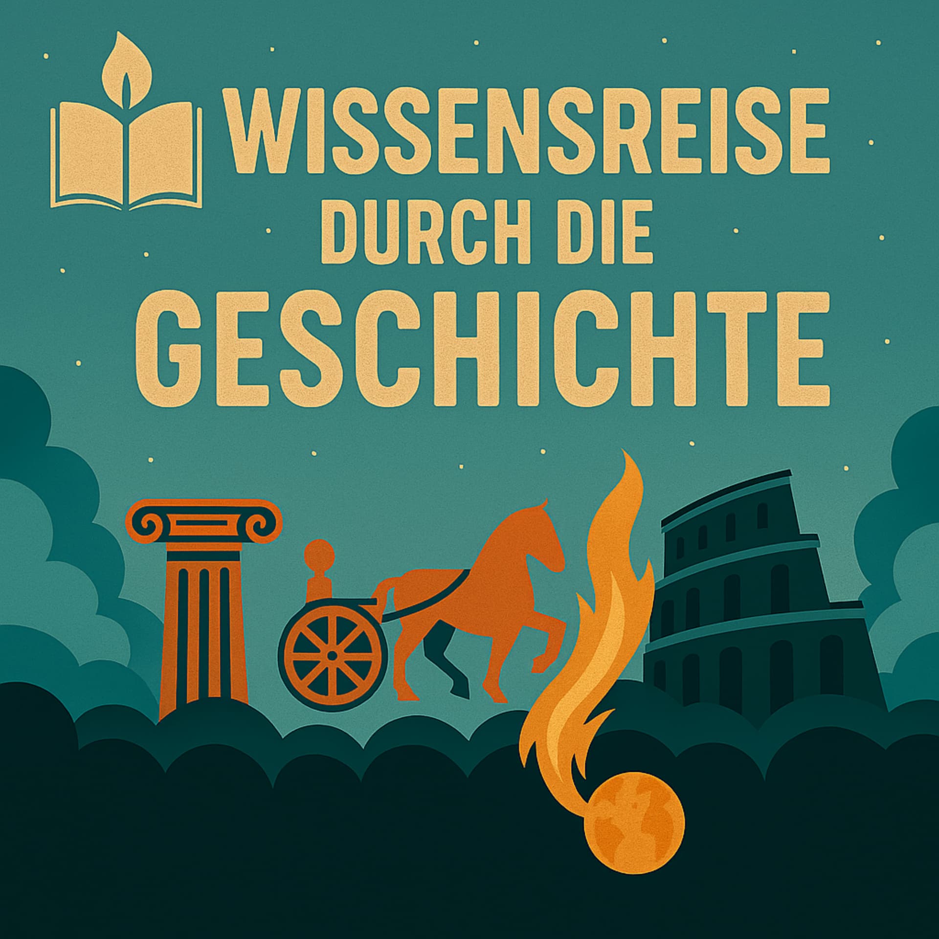 Wissensreise durch die Geschichte - Podcasts