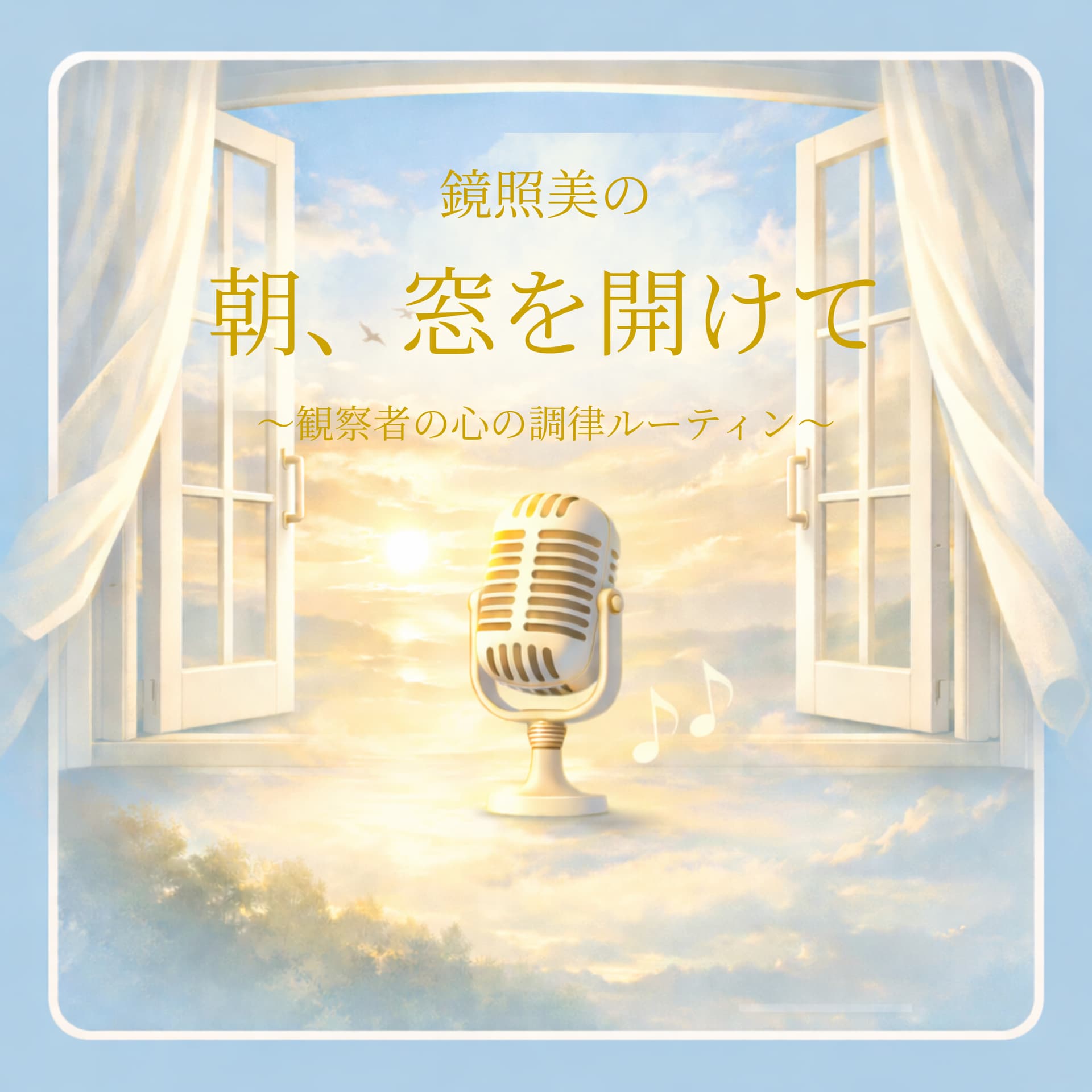 鏡照美の 「朝、窓を開けて」~観察者の心の調律ルーティン~ - Podcasts
