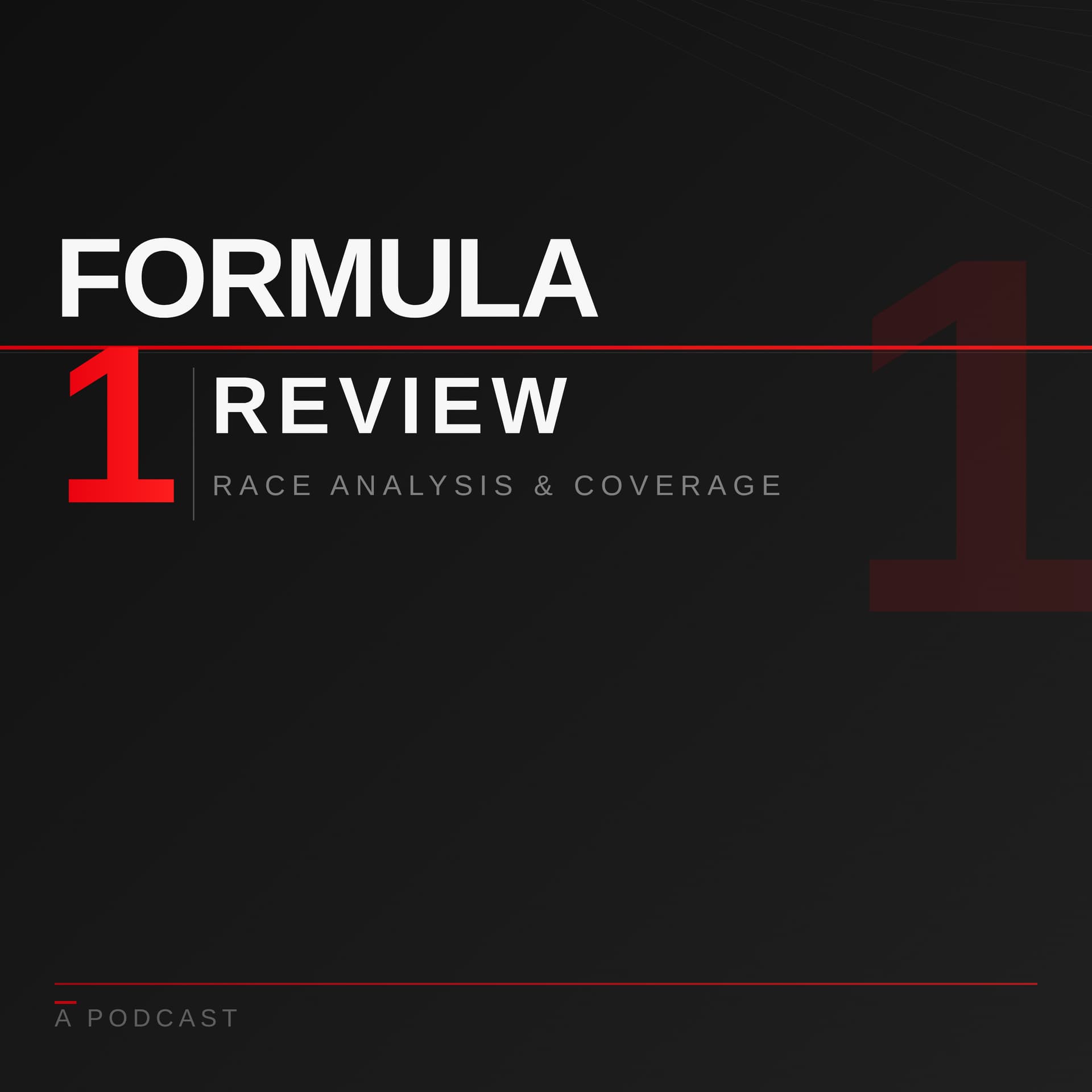 Formula 1 Review - Podcasts