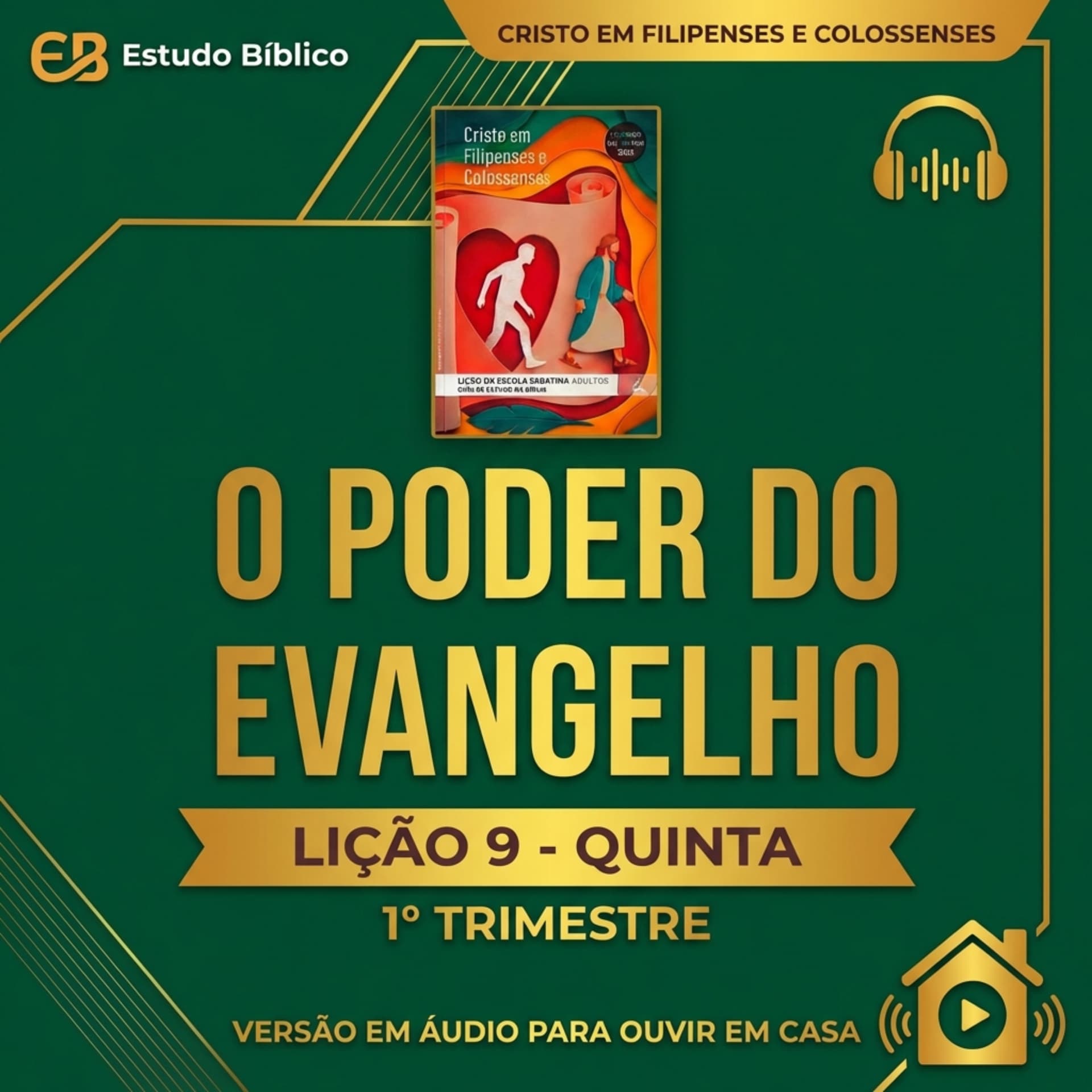 Podcast Escola Sabatina | O Poder do Evangelho (Quinta-Feira, 26/02/2026) - Podcasts