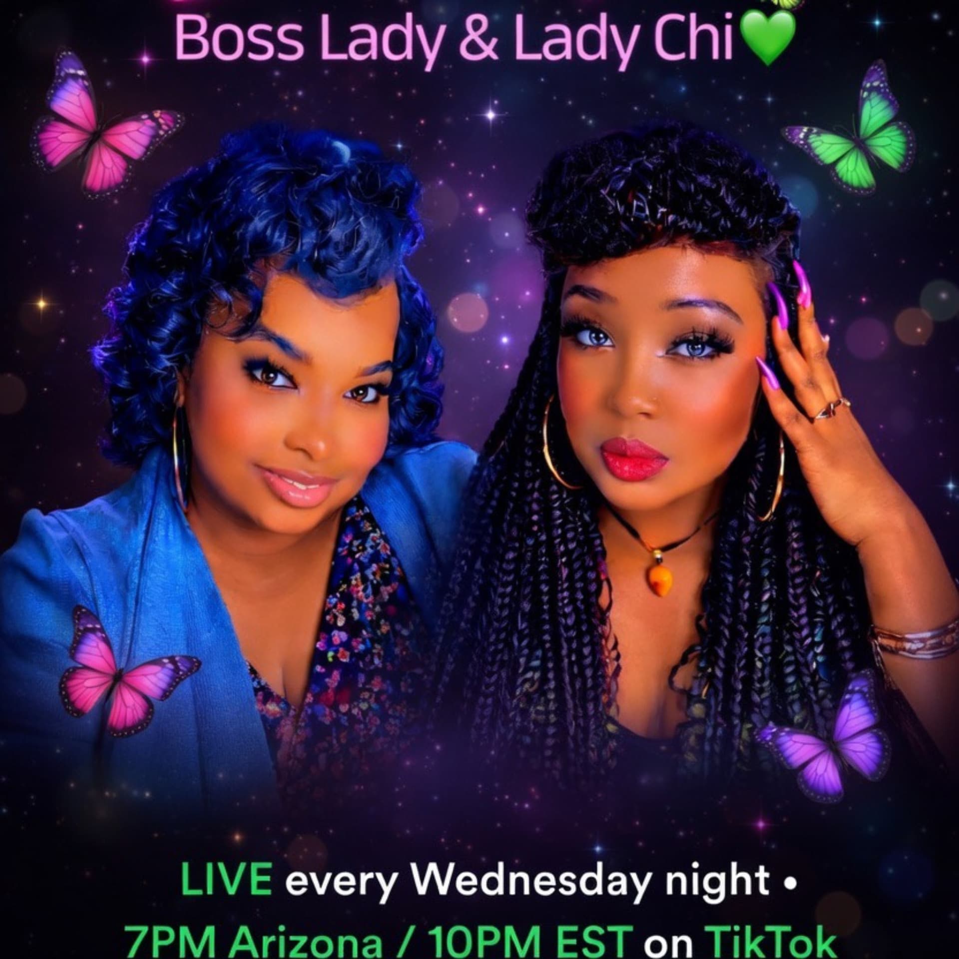 Late night with boss lady and lady Chi - Podcasts