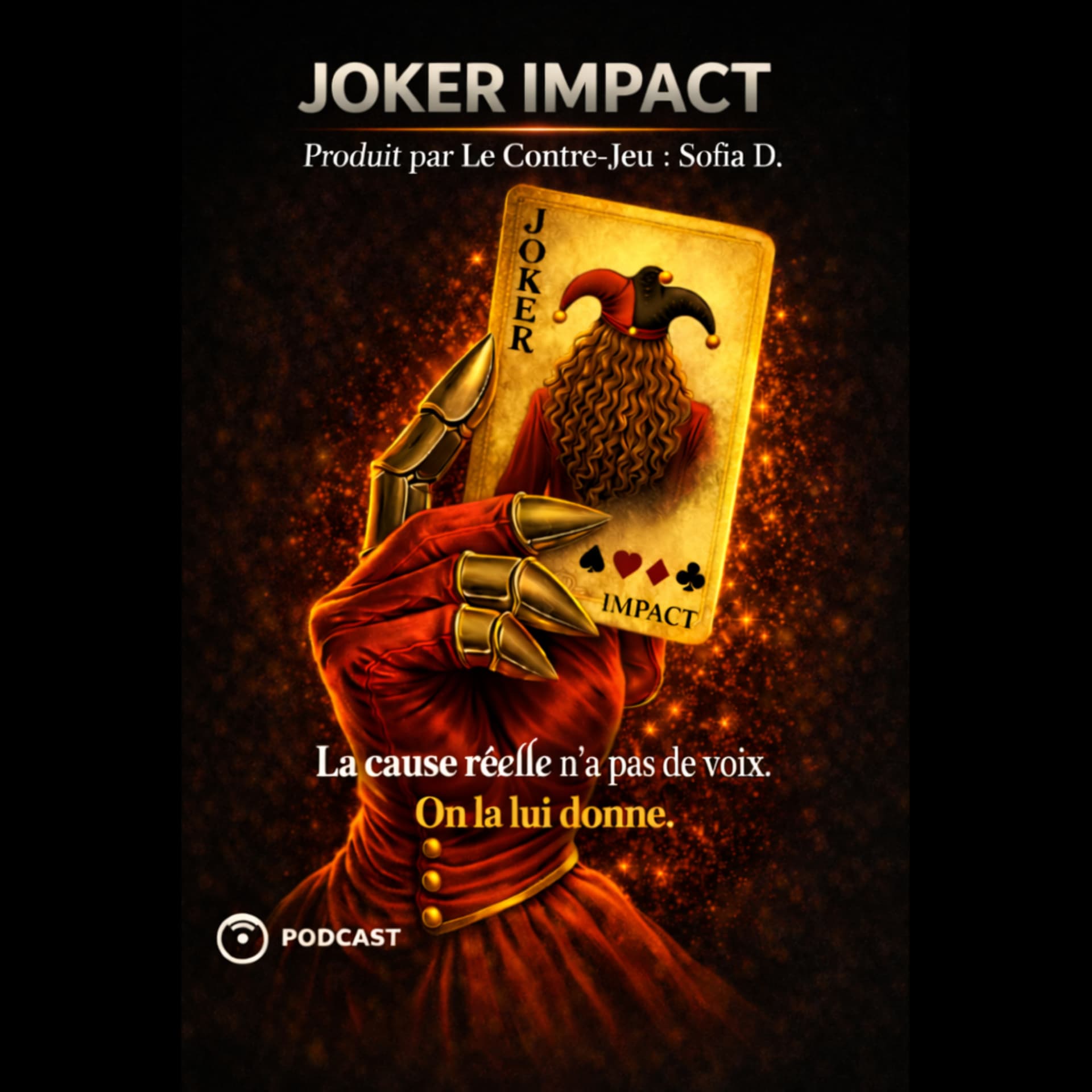JOKER IMPACT —Sortie du flou : les podcasts qui remettent les choses en place. - Podcasts