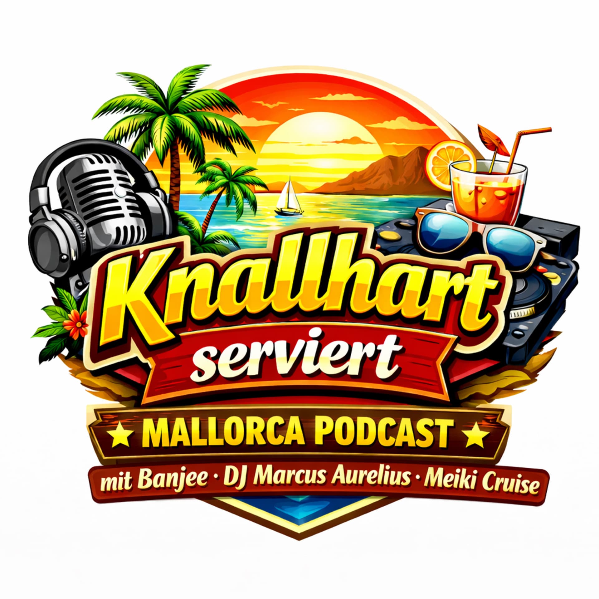 Knallhart serviert - Podcasts