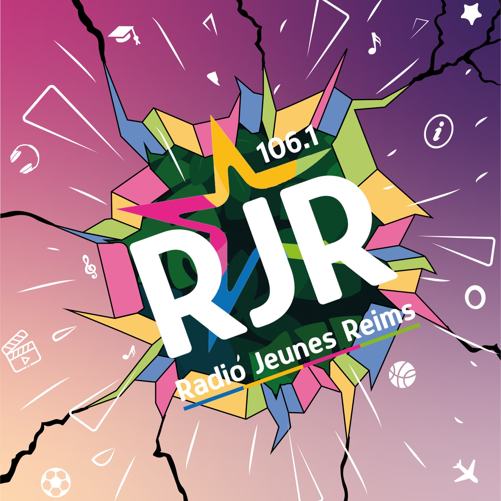 RJR (Radio Jeunes Reims). French radio station. FM & DAB+ - Podcasts