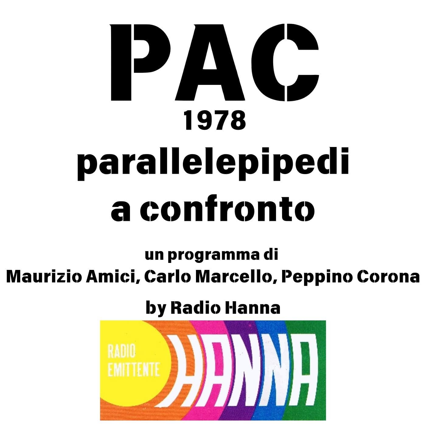 PAC - Parallelepipedi a confronto - Podcasts