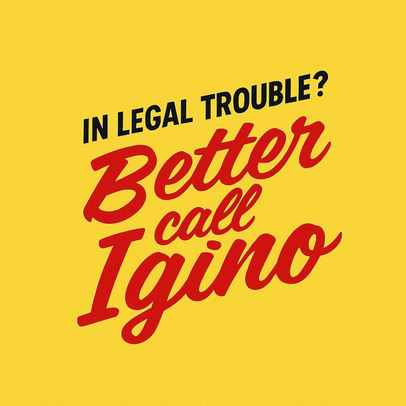 BETTER CALL IGINO - Podcasts