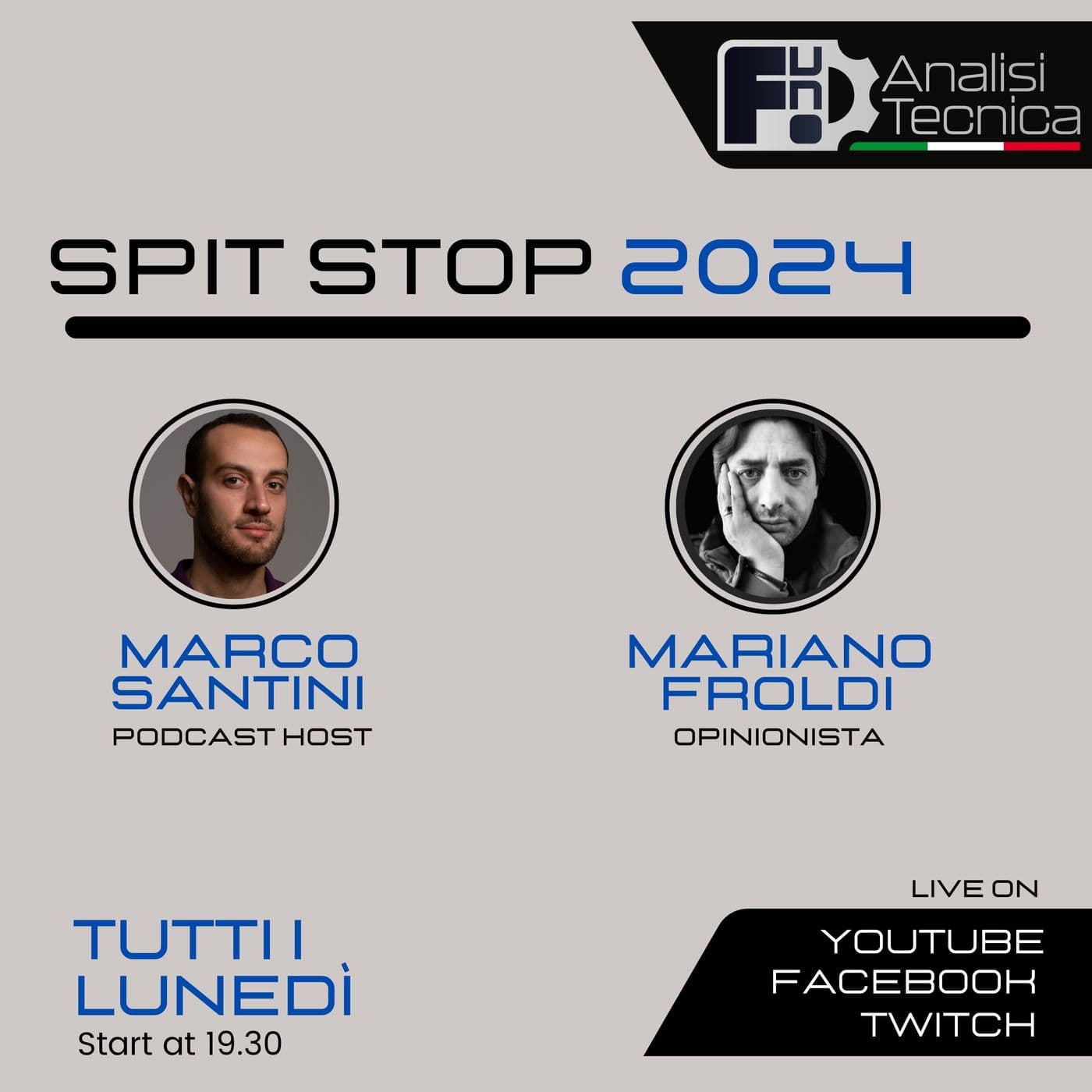 Spit Stop 2024 - Podcasts
