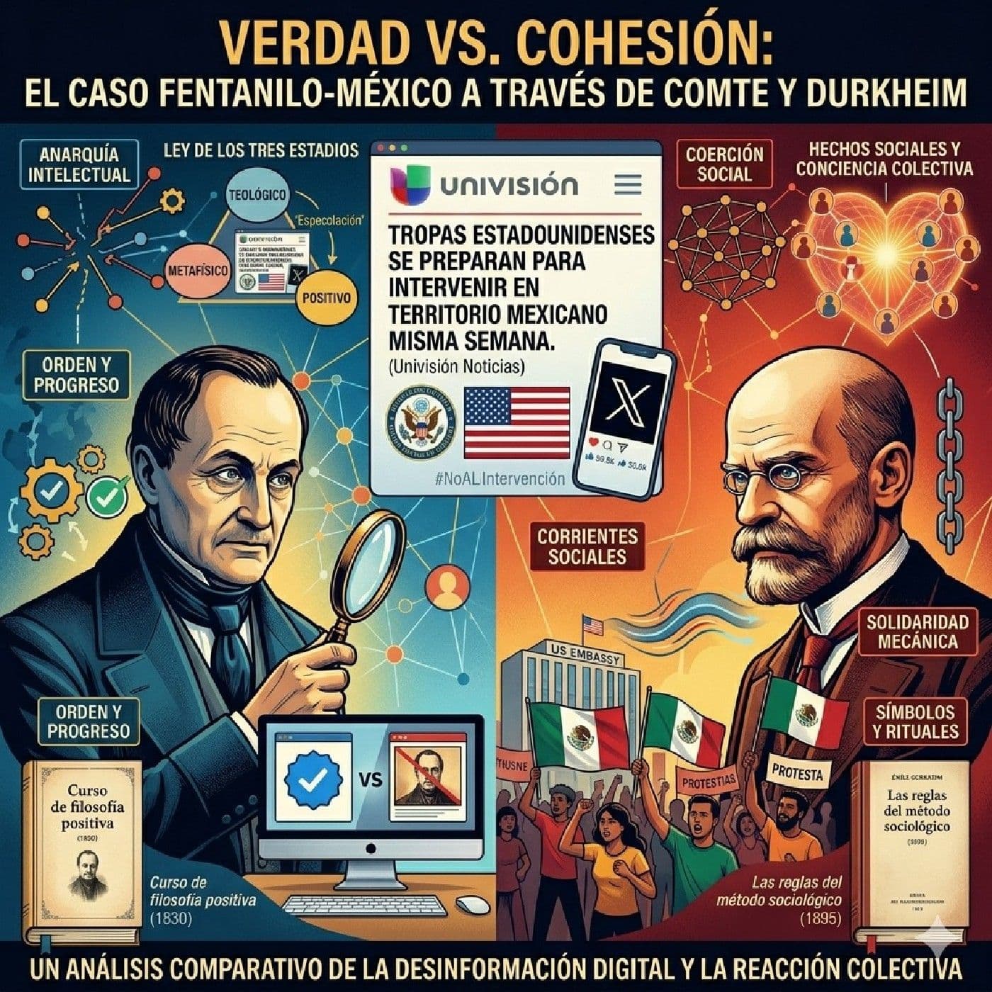 Comte, Durkheim y la desinformación. - Podcasts