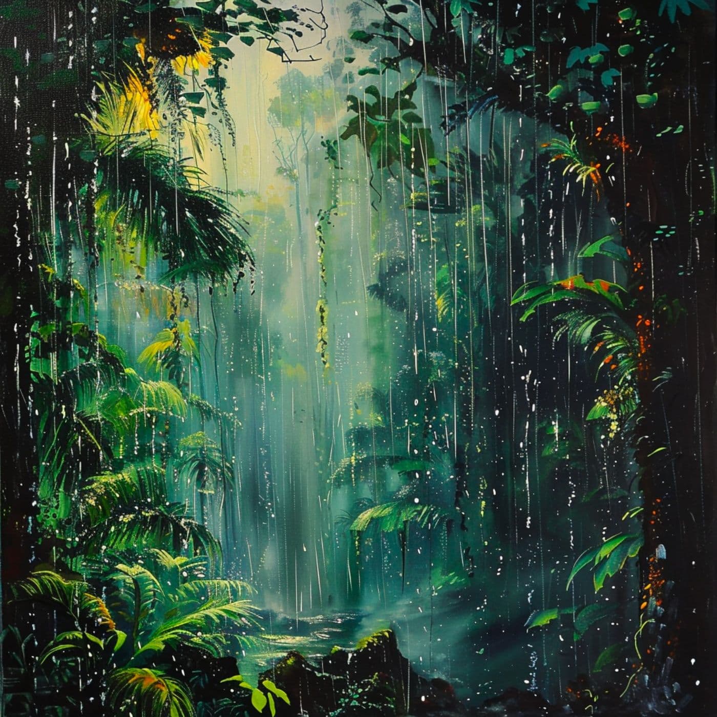 Rainforest Slumber - Nature Sounds and Rain - Podcasts