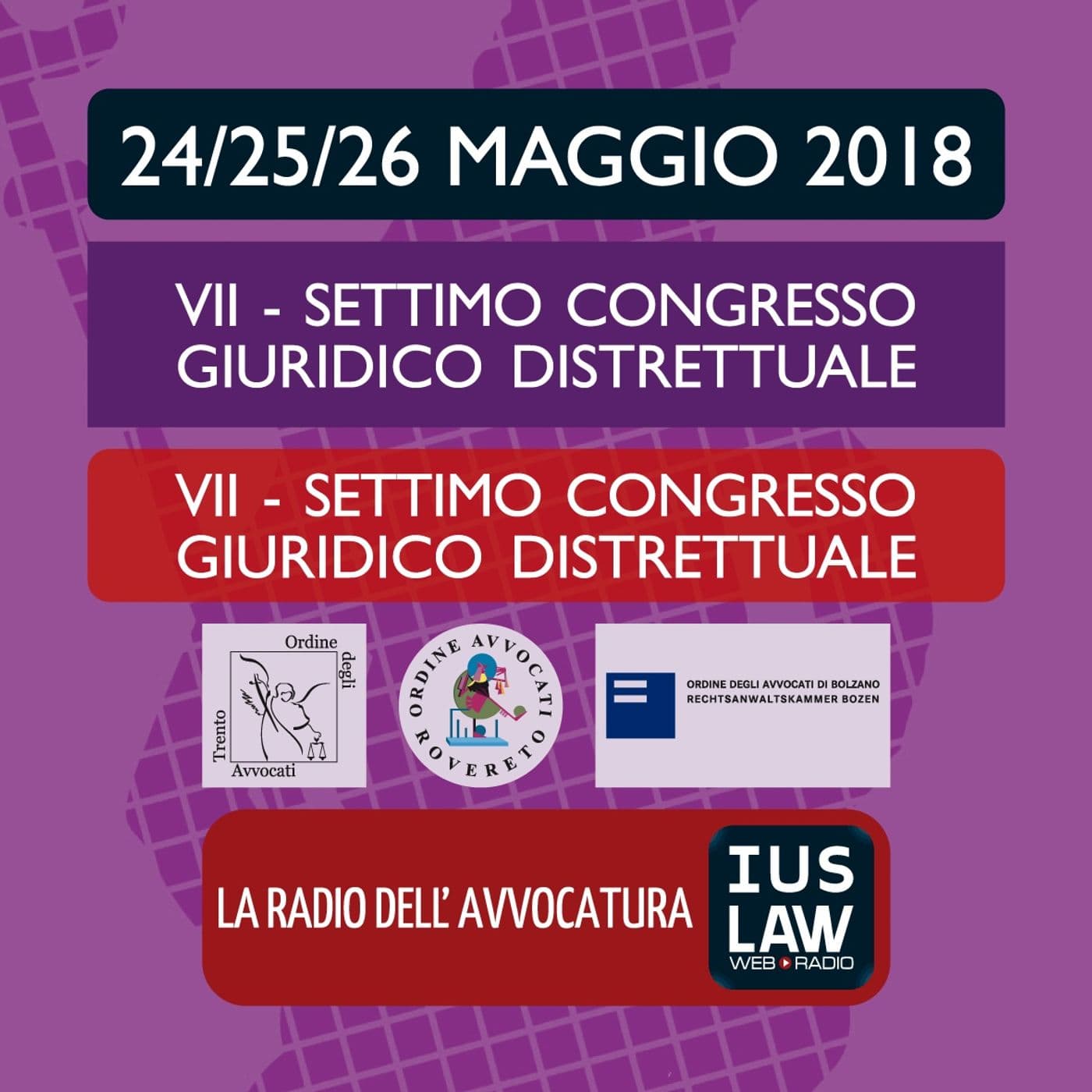 SETTIMO CONGRESSO GIURIDICO DISTRETTUALE - Podcasts