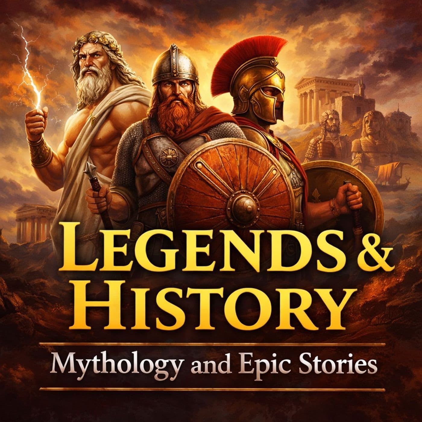 Legends & History: Mythology and Epic Stories - Podcasts