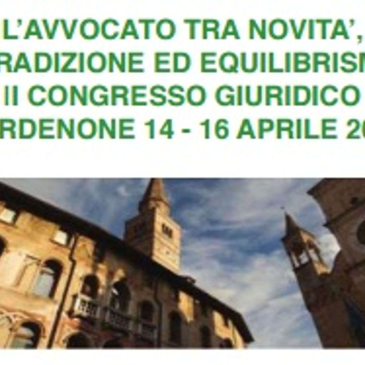 Congresso Giuridico Pordenone 2016 - Podcasts