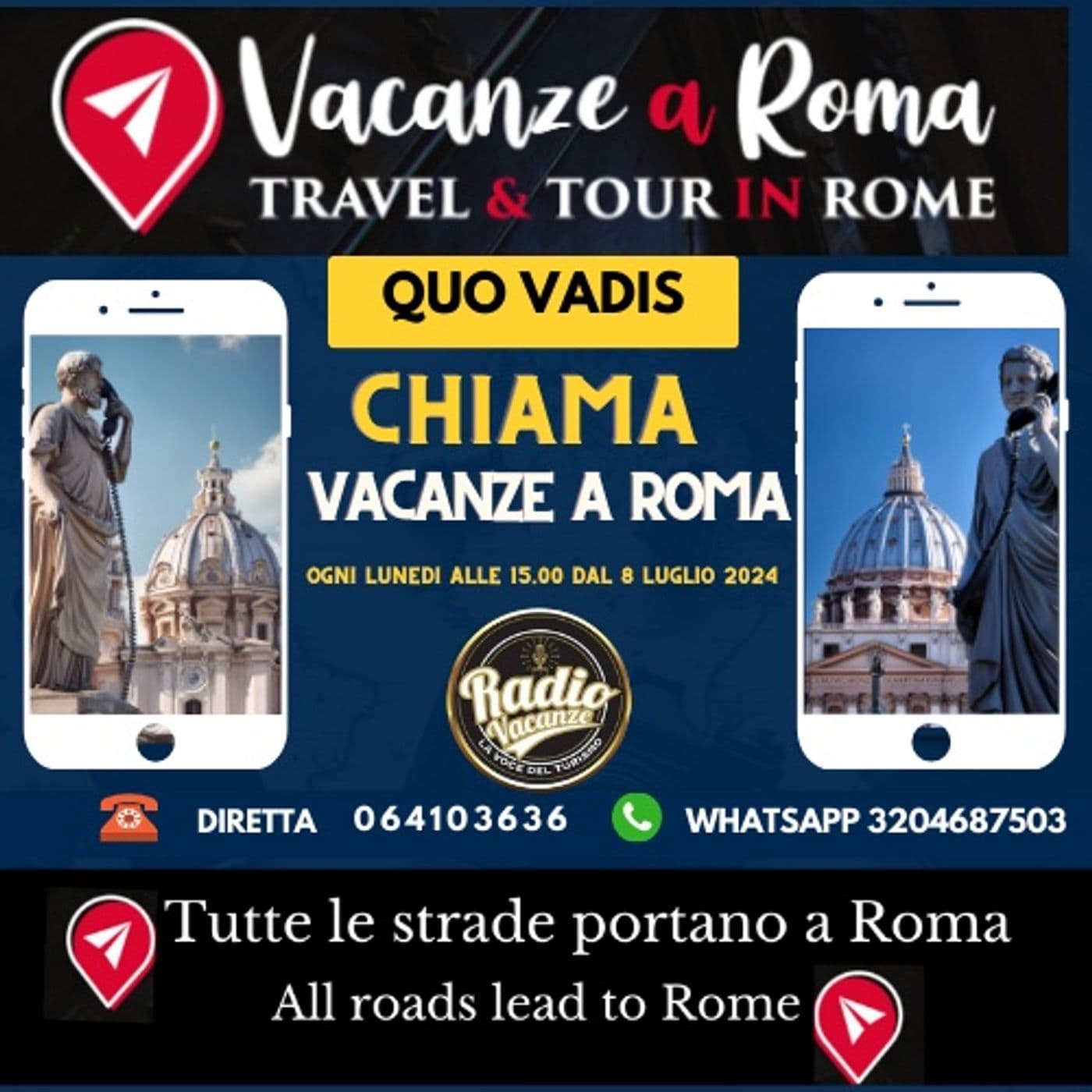 QuoVatis Chiama Vacanze a Roma 064103636 - Podcasts