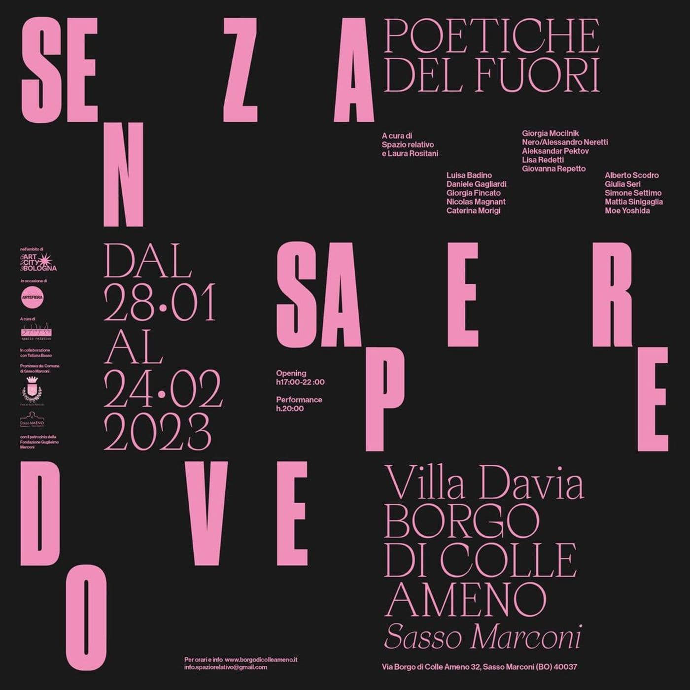 Senza Sapere Dove - Podcasts