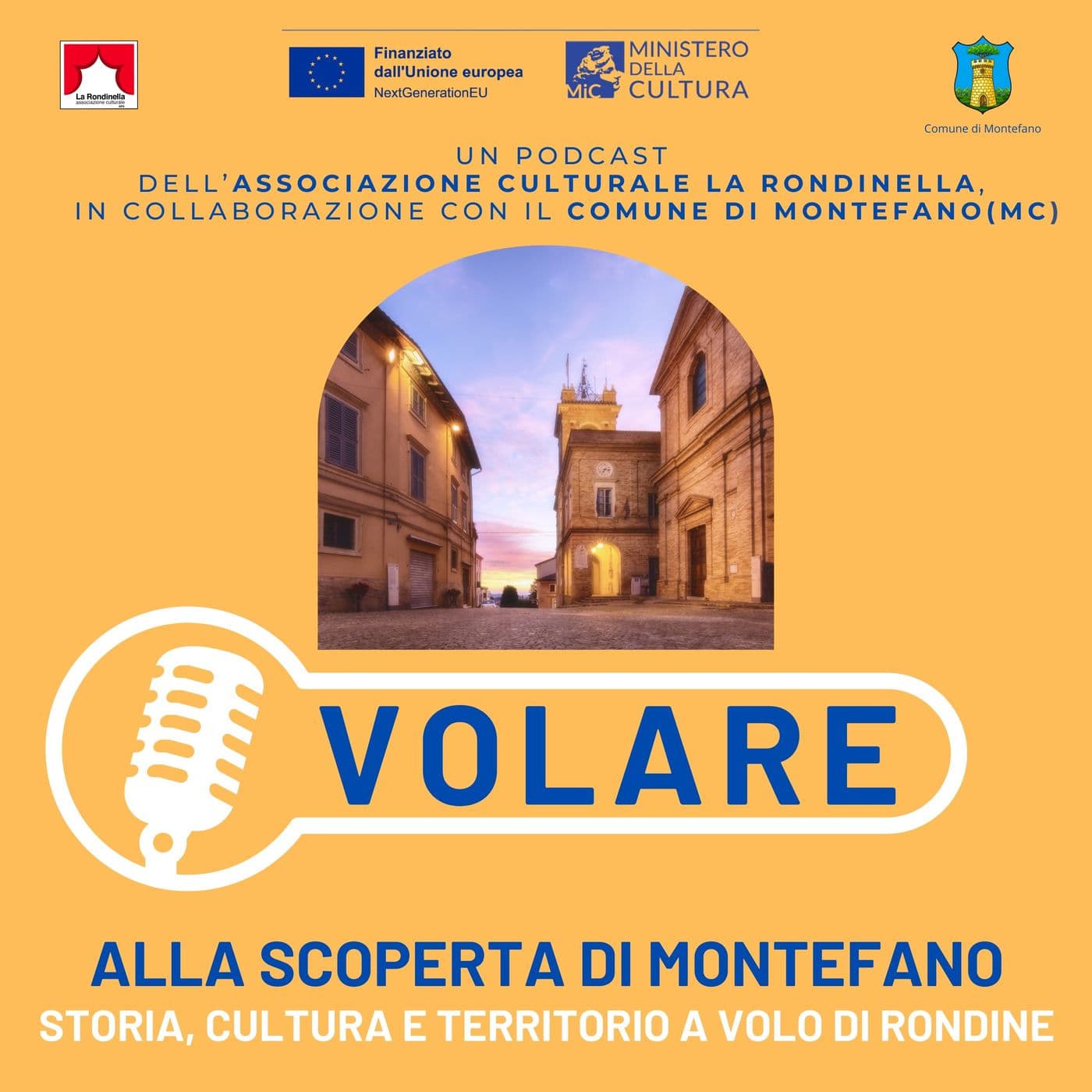 Volare. Alla scoperta di Montefano. - Podcasts