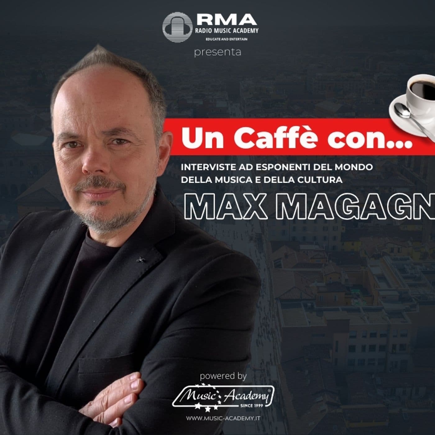 Un caffè con ... in studio Max Magagni - Podcasts