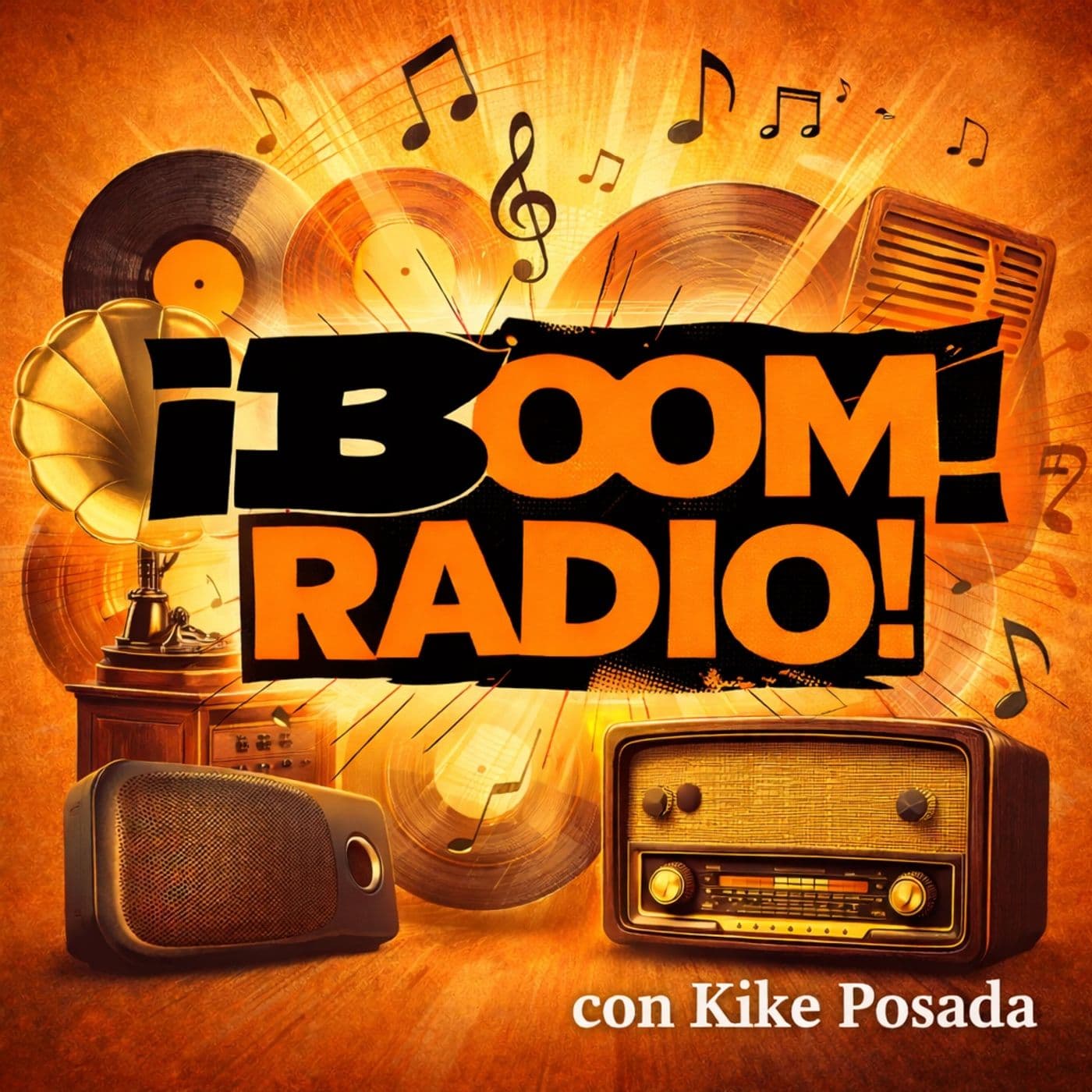 BOOM Radio con Kike Posada - Podcasts
