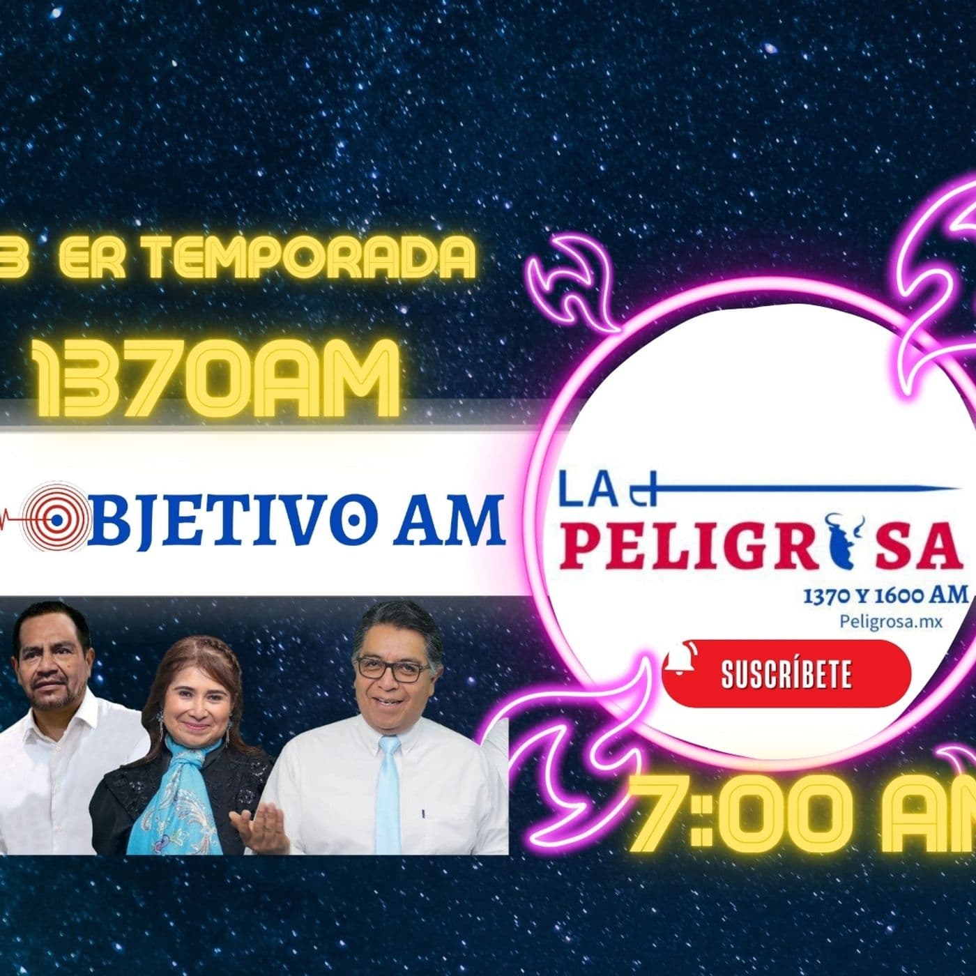 Peligrosa.mx ObjetivoAM Noticias - Podcasts