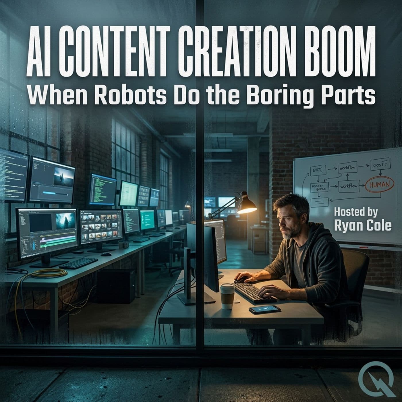 AI Content Creation Boom - Podcasts