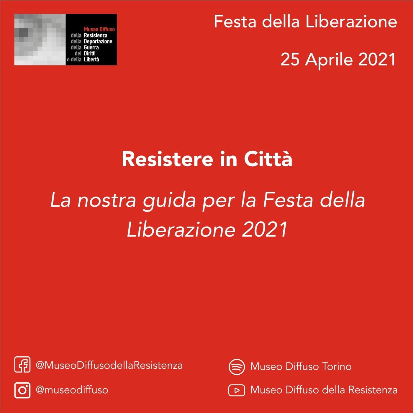 Resistere in città - Festa della Liberazione 2021 - Podcasts