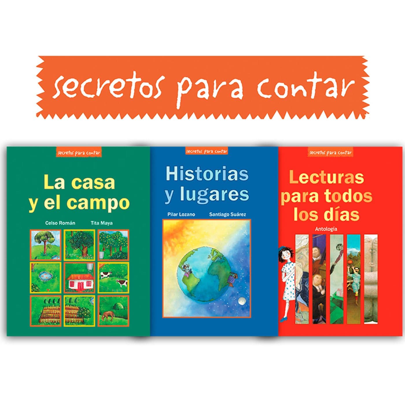 Secretos para contar - La casa y el campo, Historias y lugares y Lecturas para todos los días - Podcasts