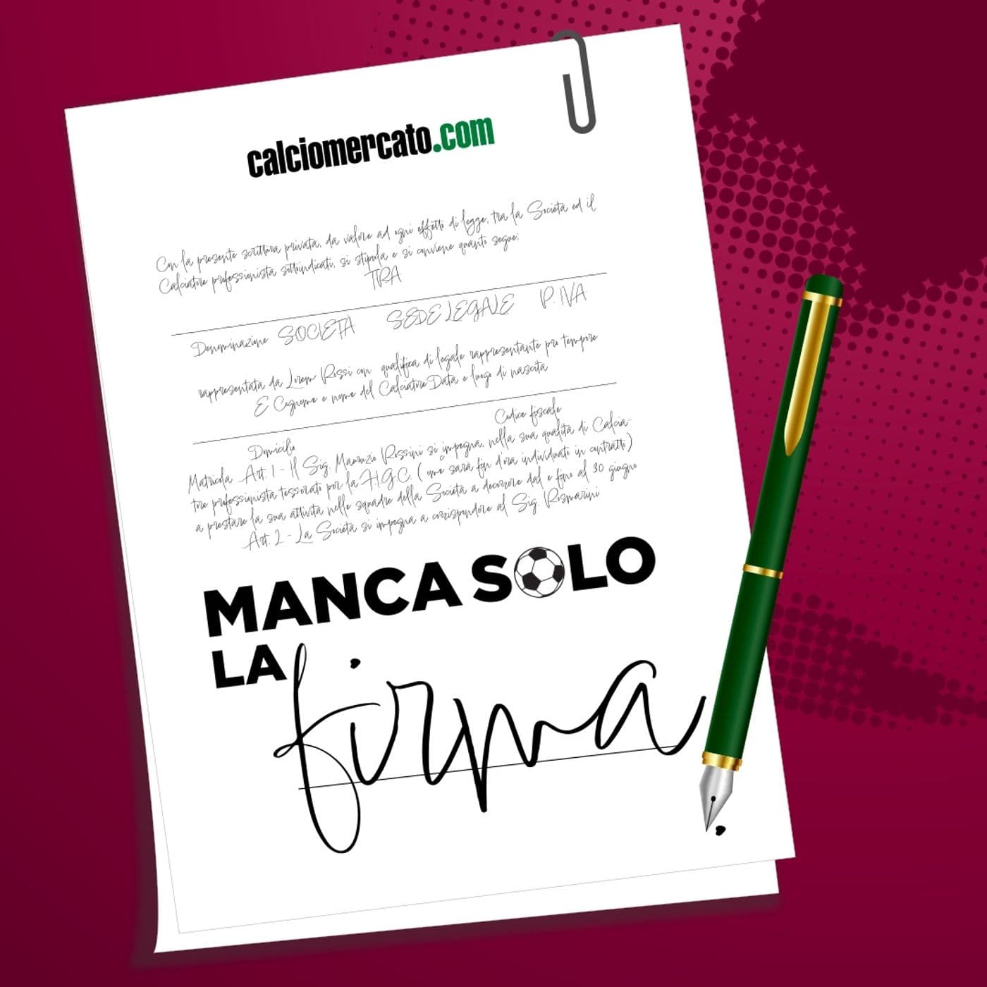 Manca solo la firma - Podcasts